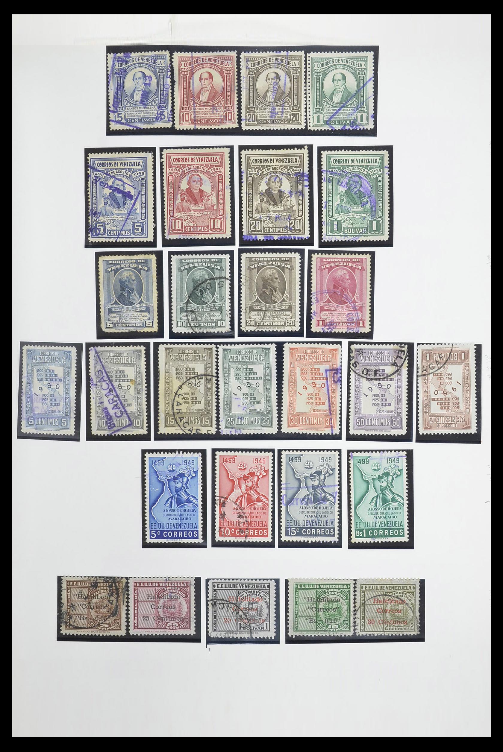 33873 098 - Stamp collection 33873 Latin America.