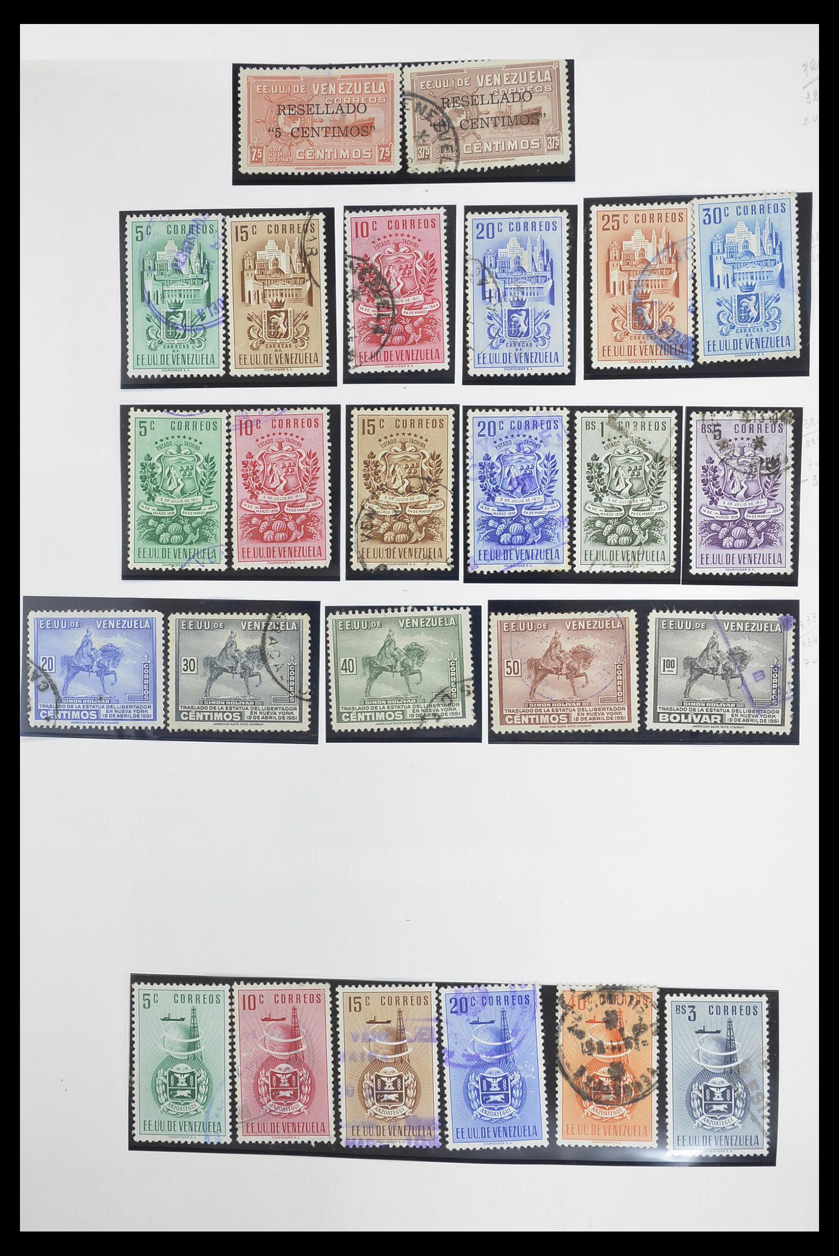 33873 099 - Stamp collection 33873 Latin America.