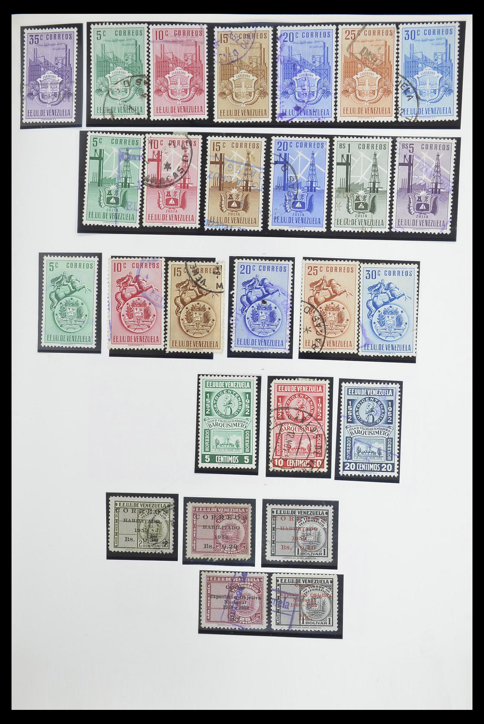 33873 100 - Stamp collection 33873 Latin America.