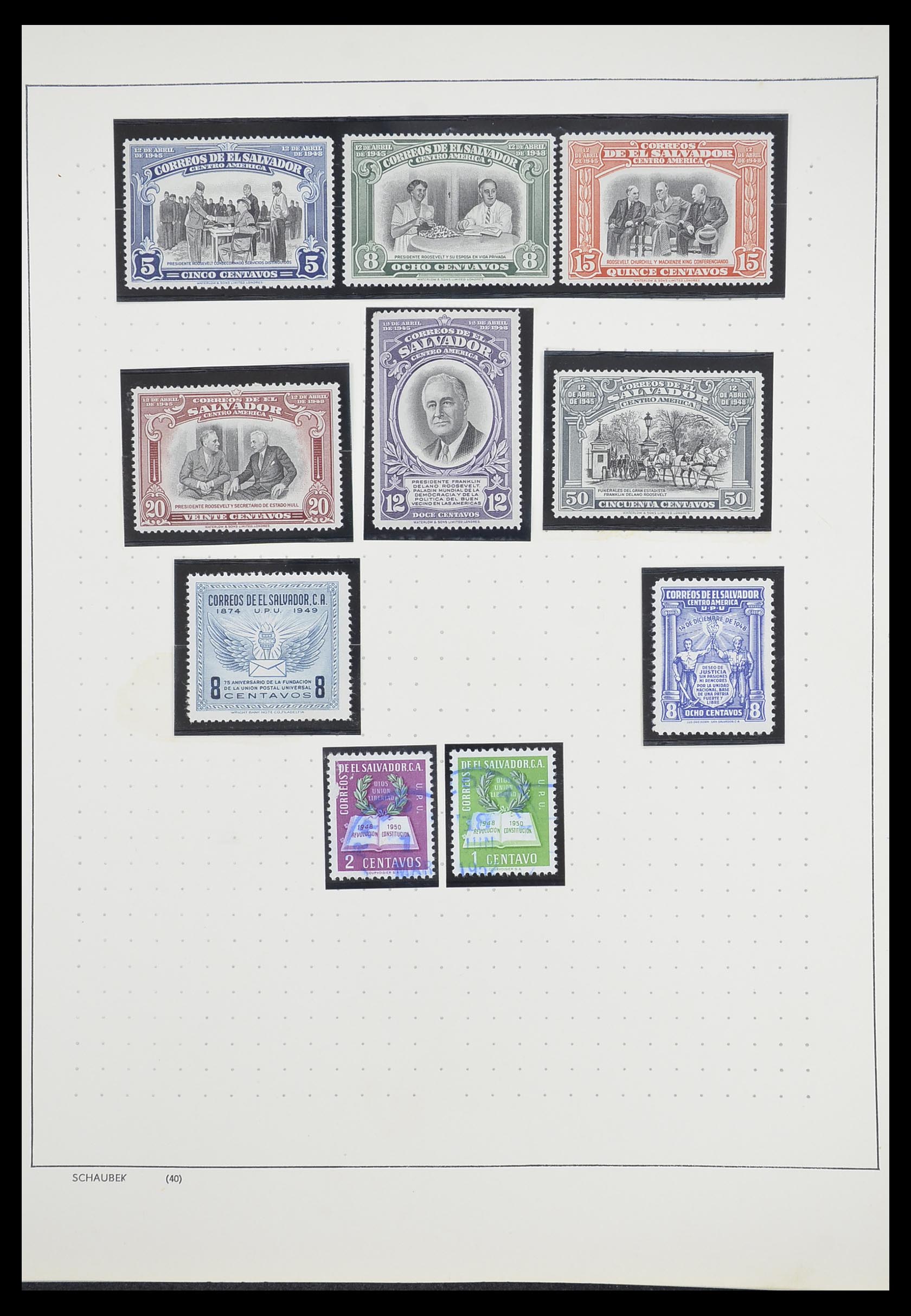33873 301 - Stamp collection 33873 Latin America.