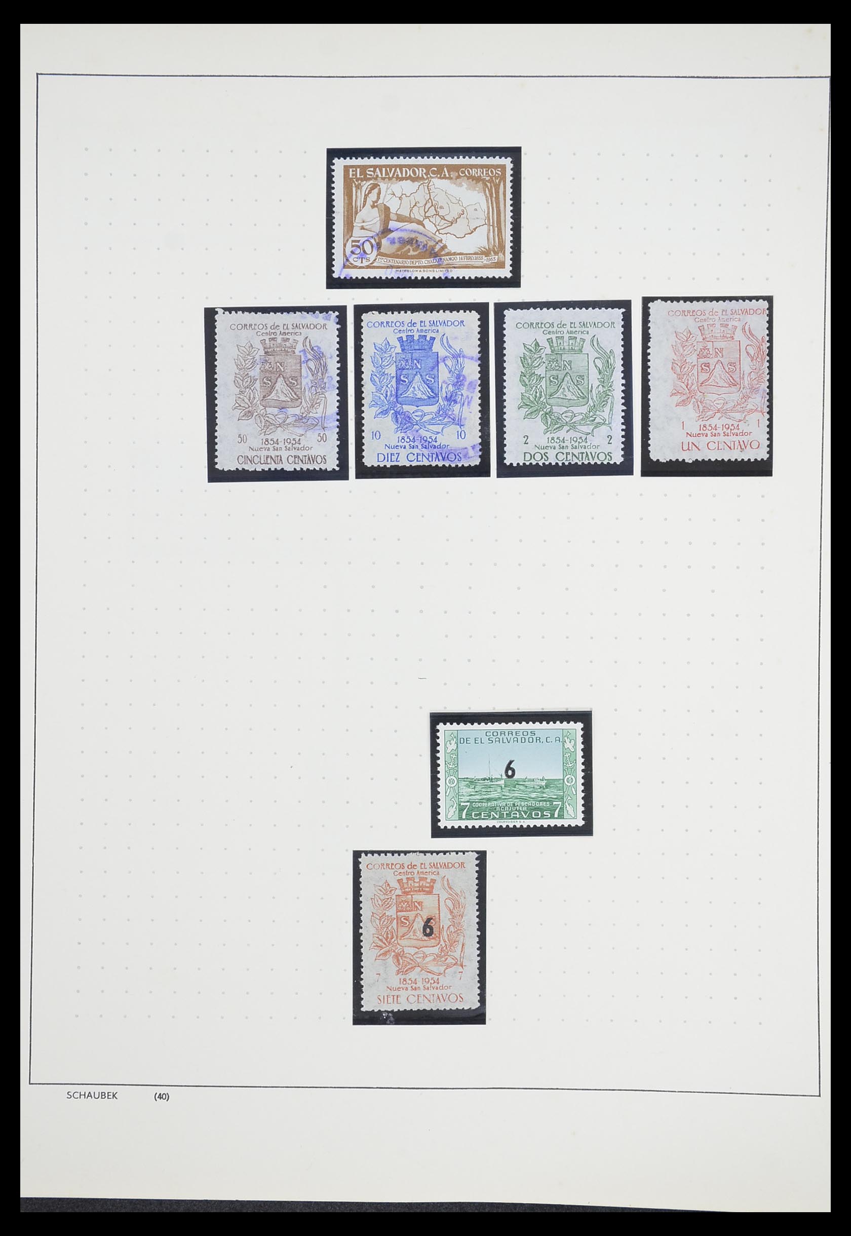 33873 306 - Stamp collection 33873 Latin America.