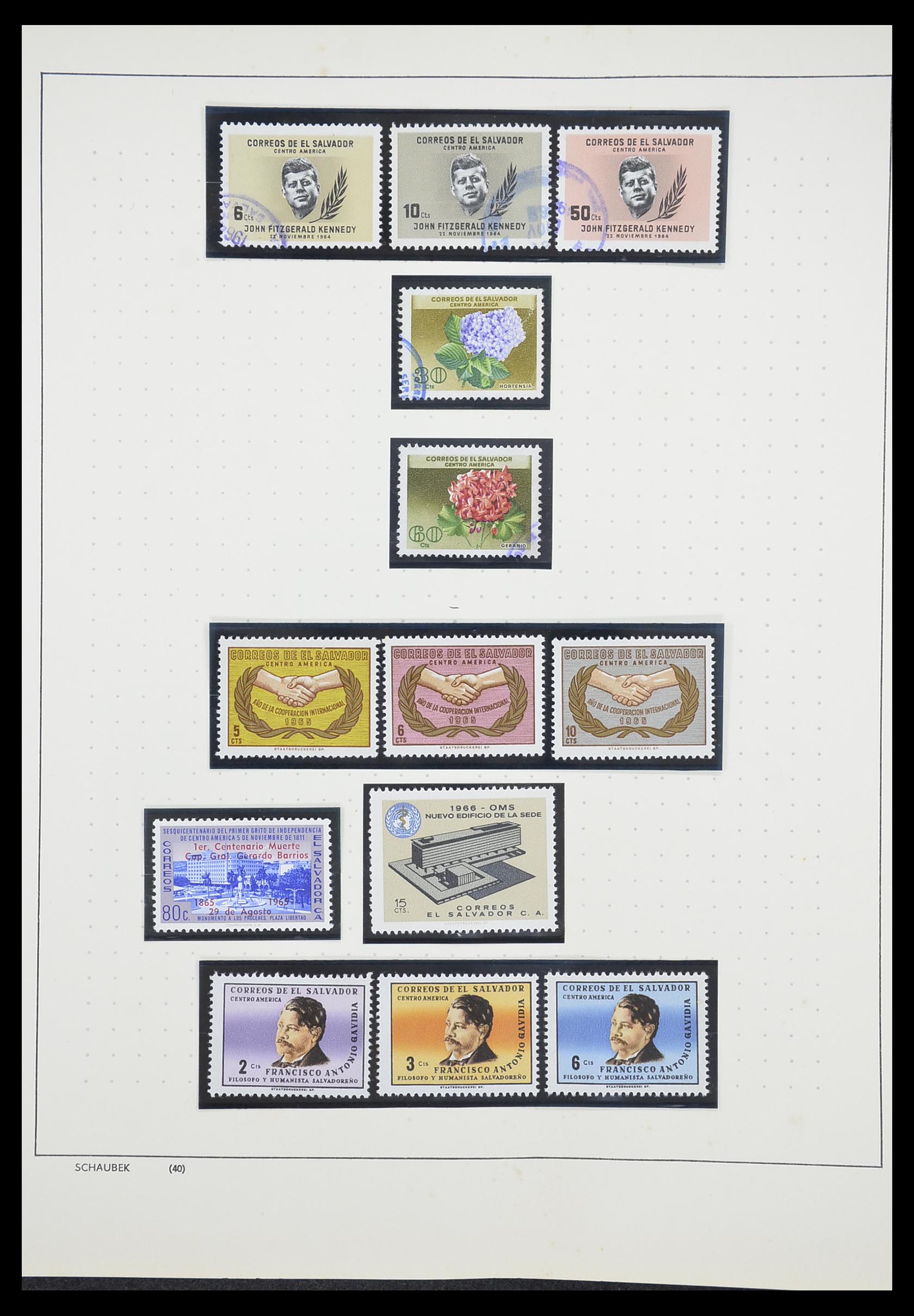 33873 311 - Stamp collection 33873 Latin America.