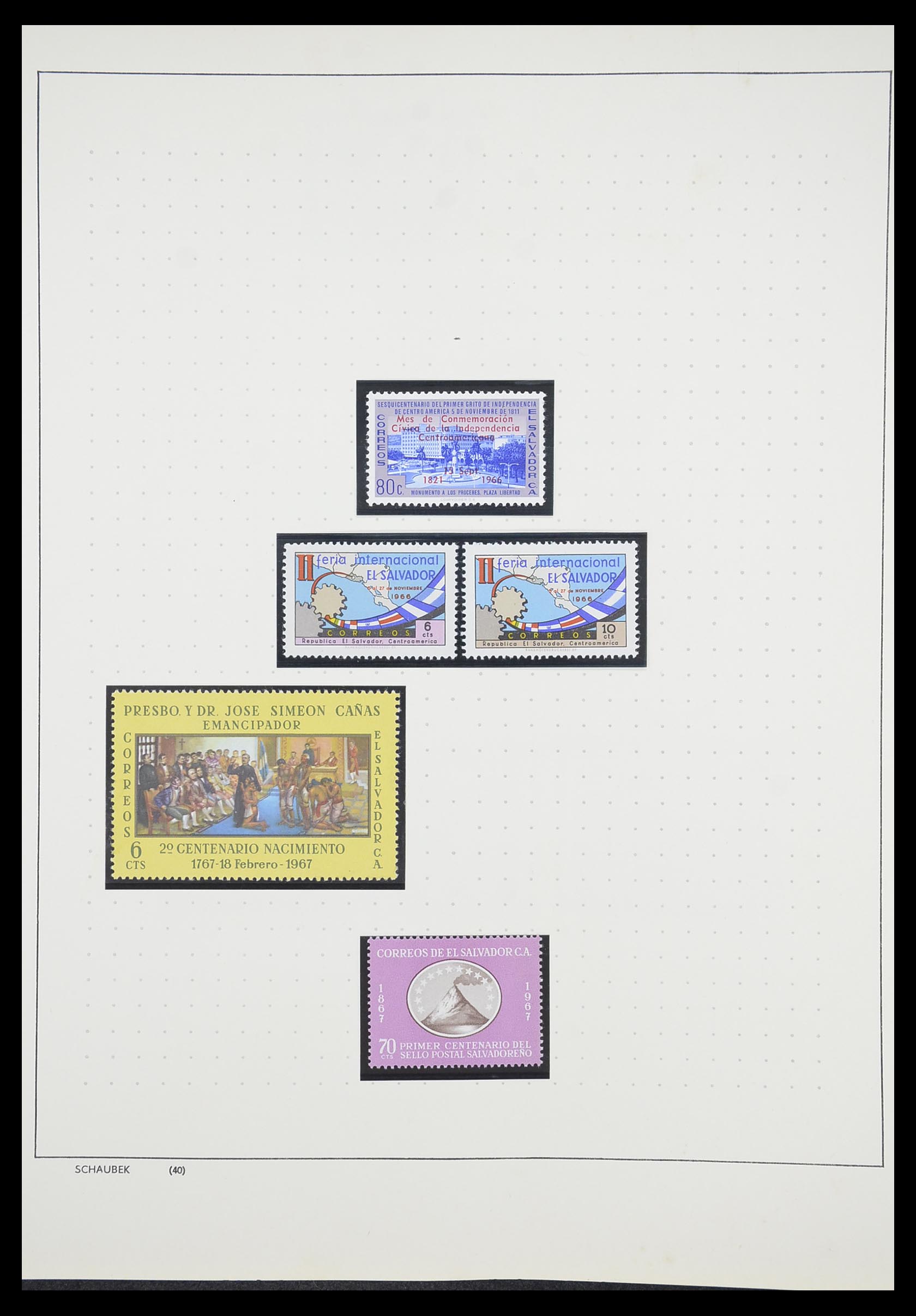 33873 312 - Stamp collection 33873 Latin America.