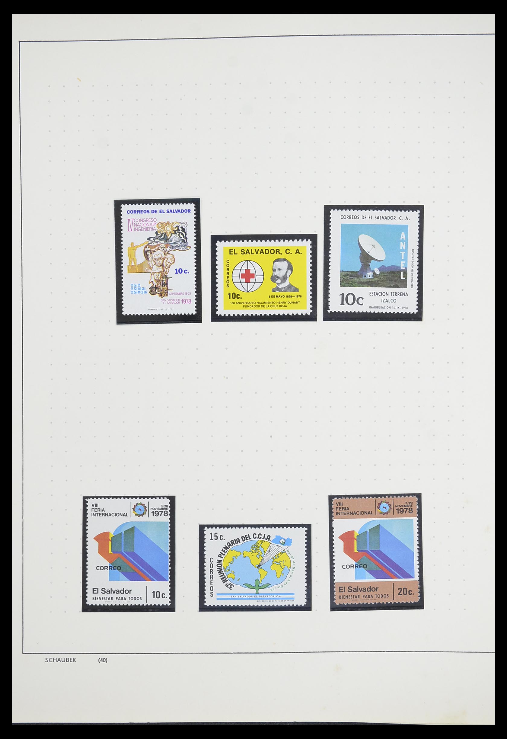 33873 317 - Stamp collection 33873 Latin America.