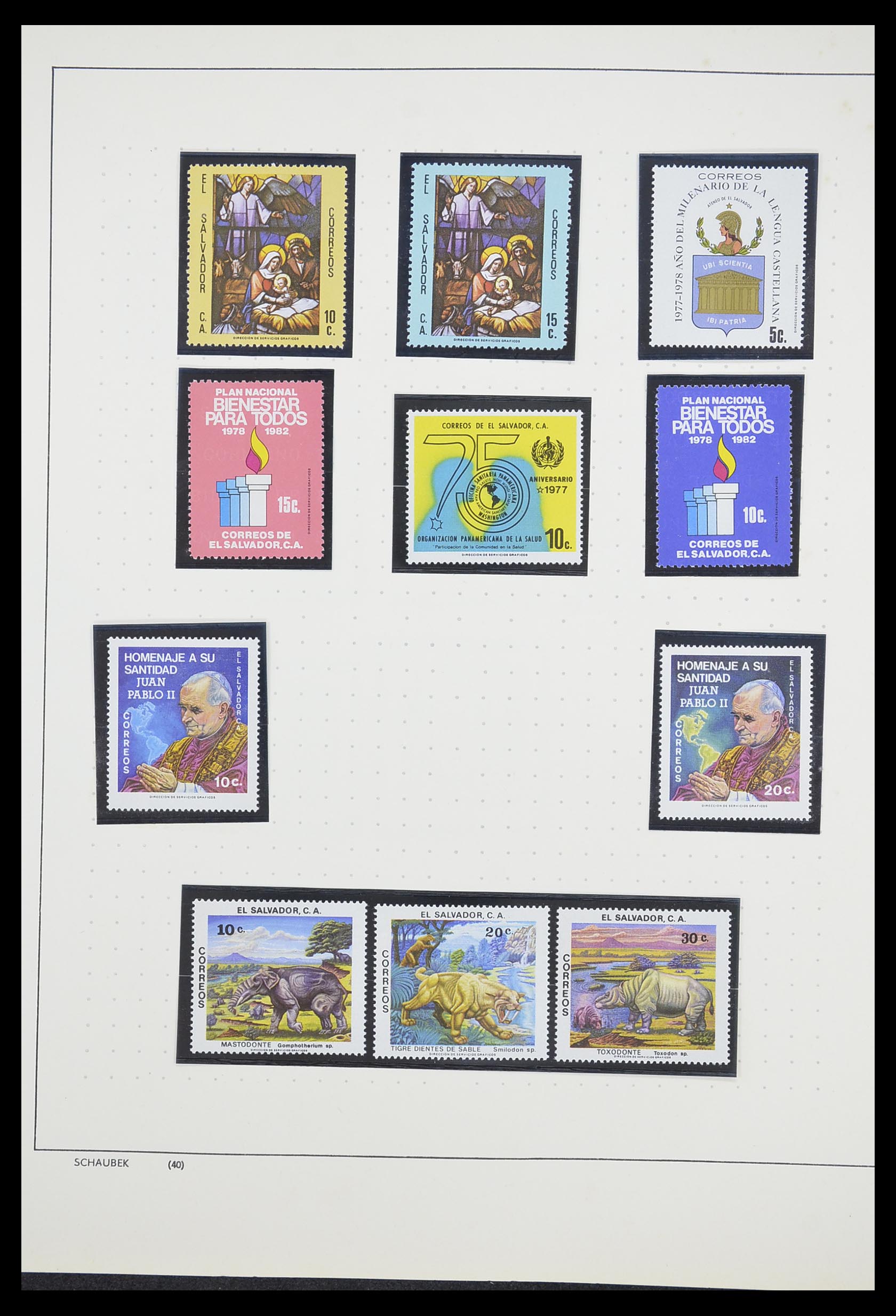 33873 318 - Stamp collection 33873 Latin America.