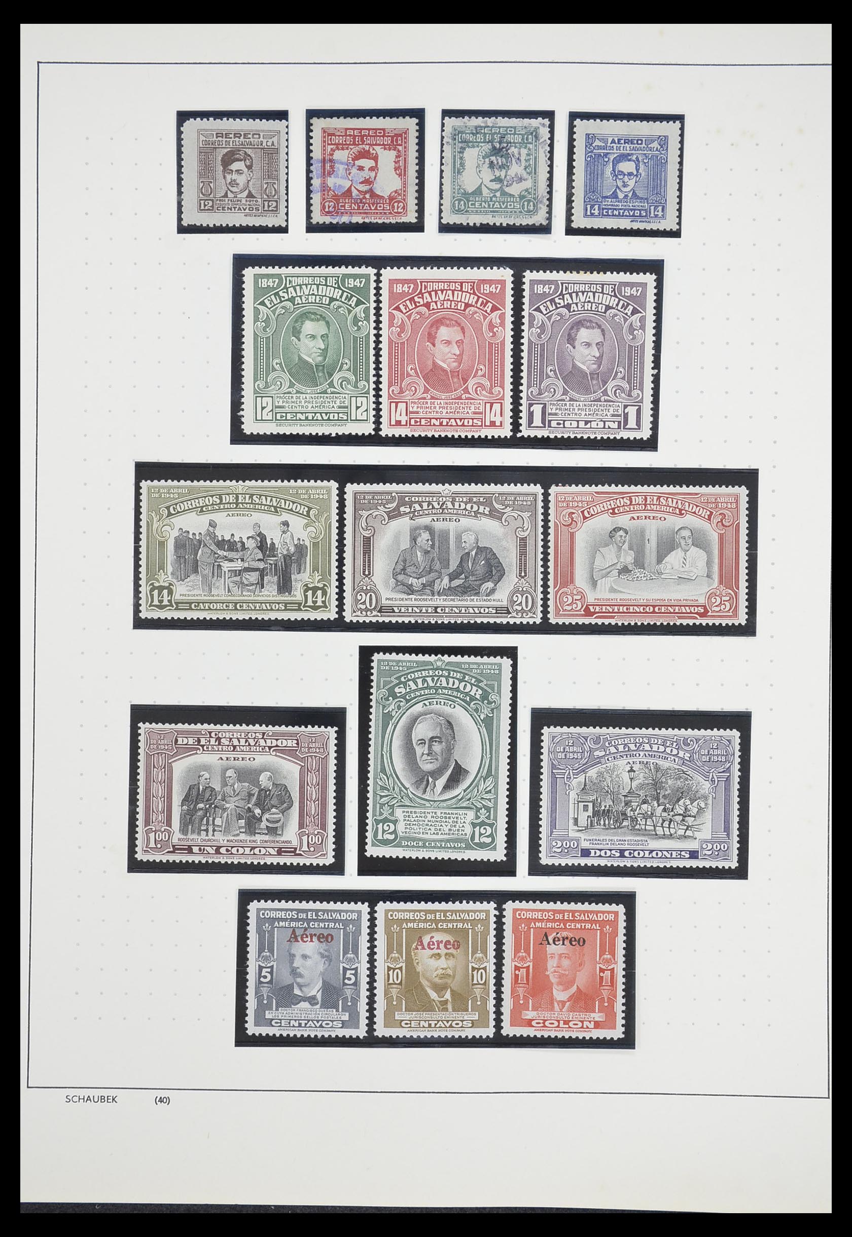 33873 327 - Stamp collection 33873 Latin America.