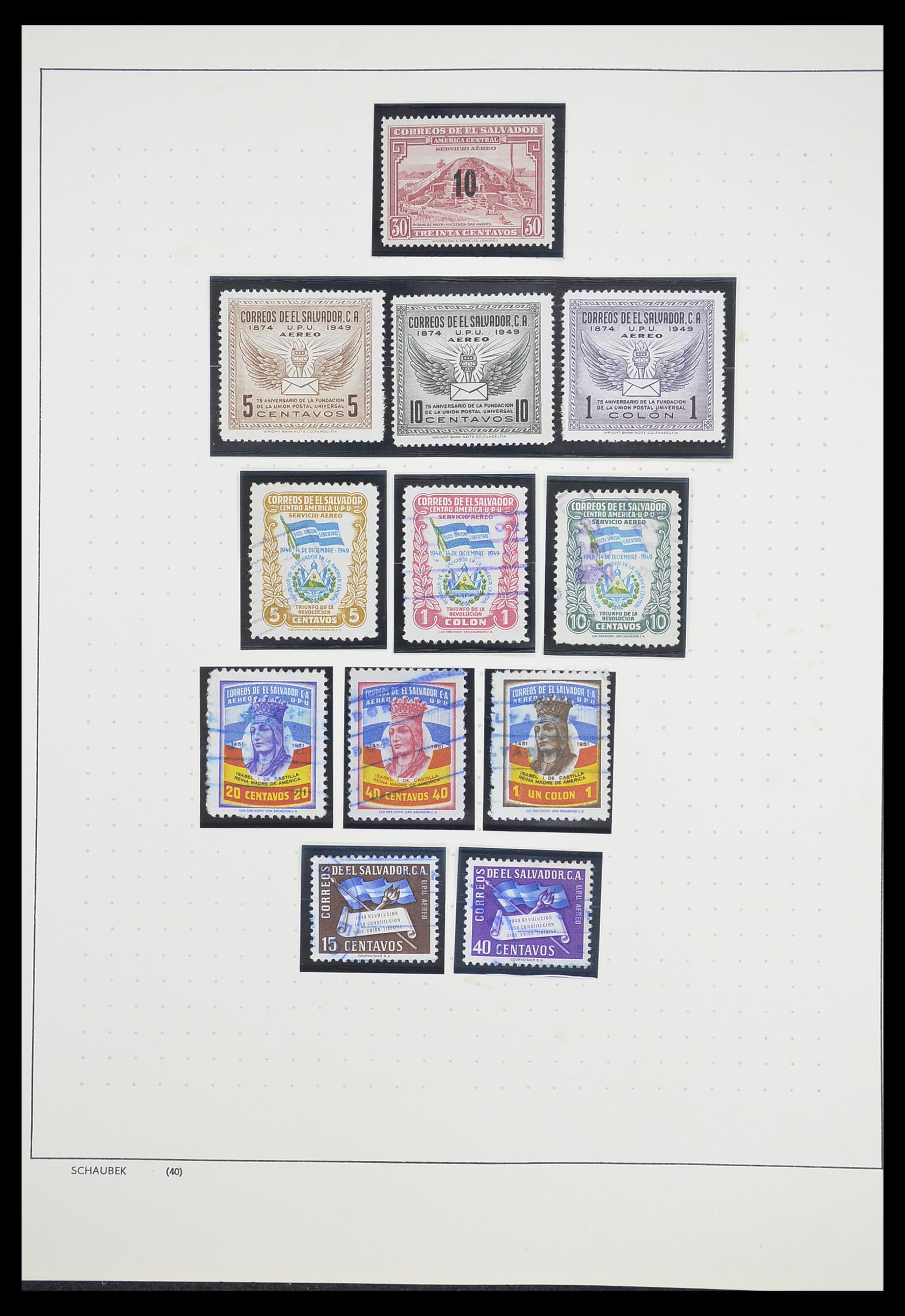 33873 328 - Stamp collection 33873 Latin America.
