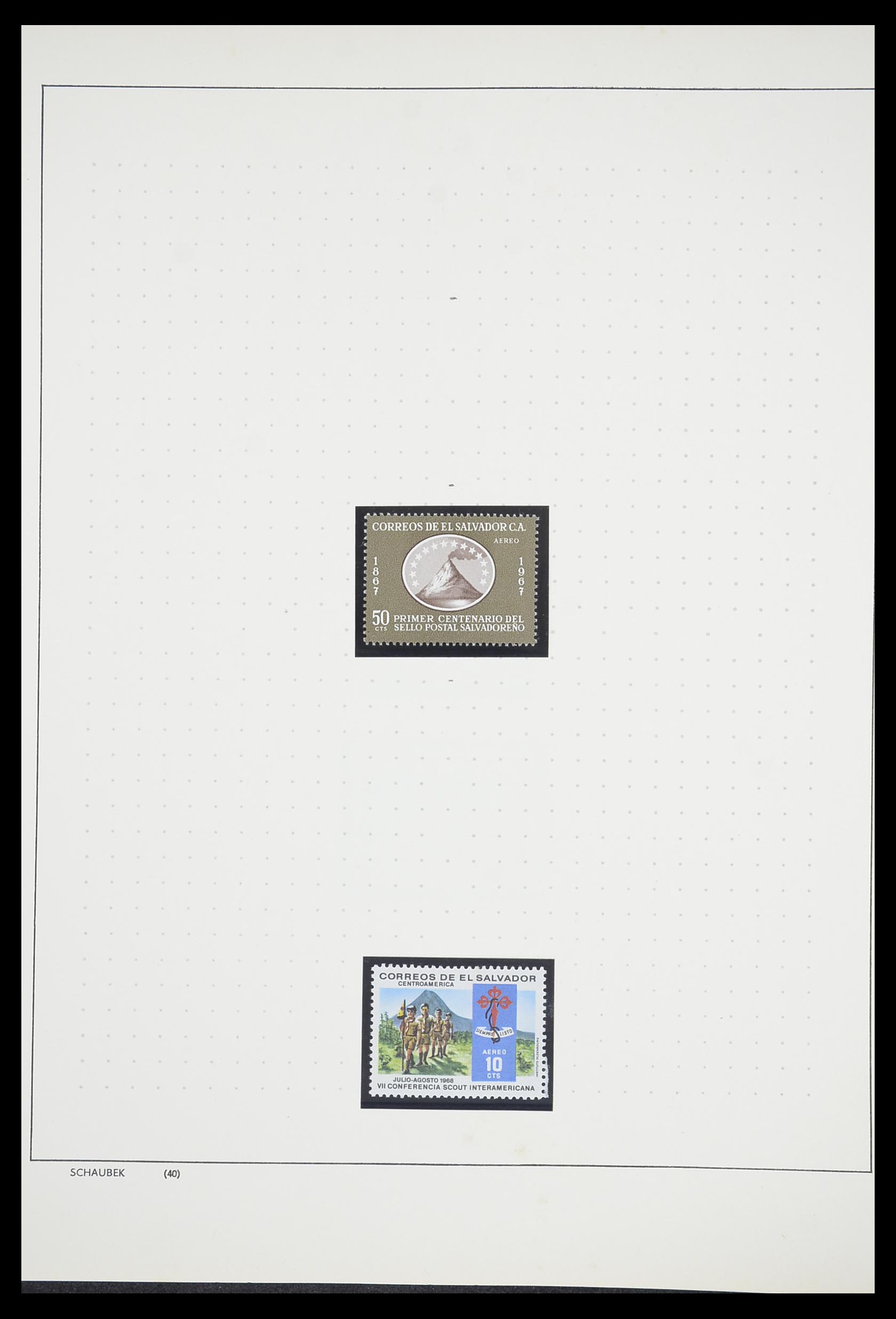 33873 334 - Postzegelverzameling 33873 Latijns Amerika.