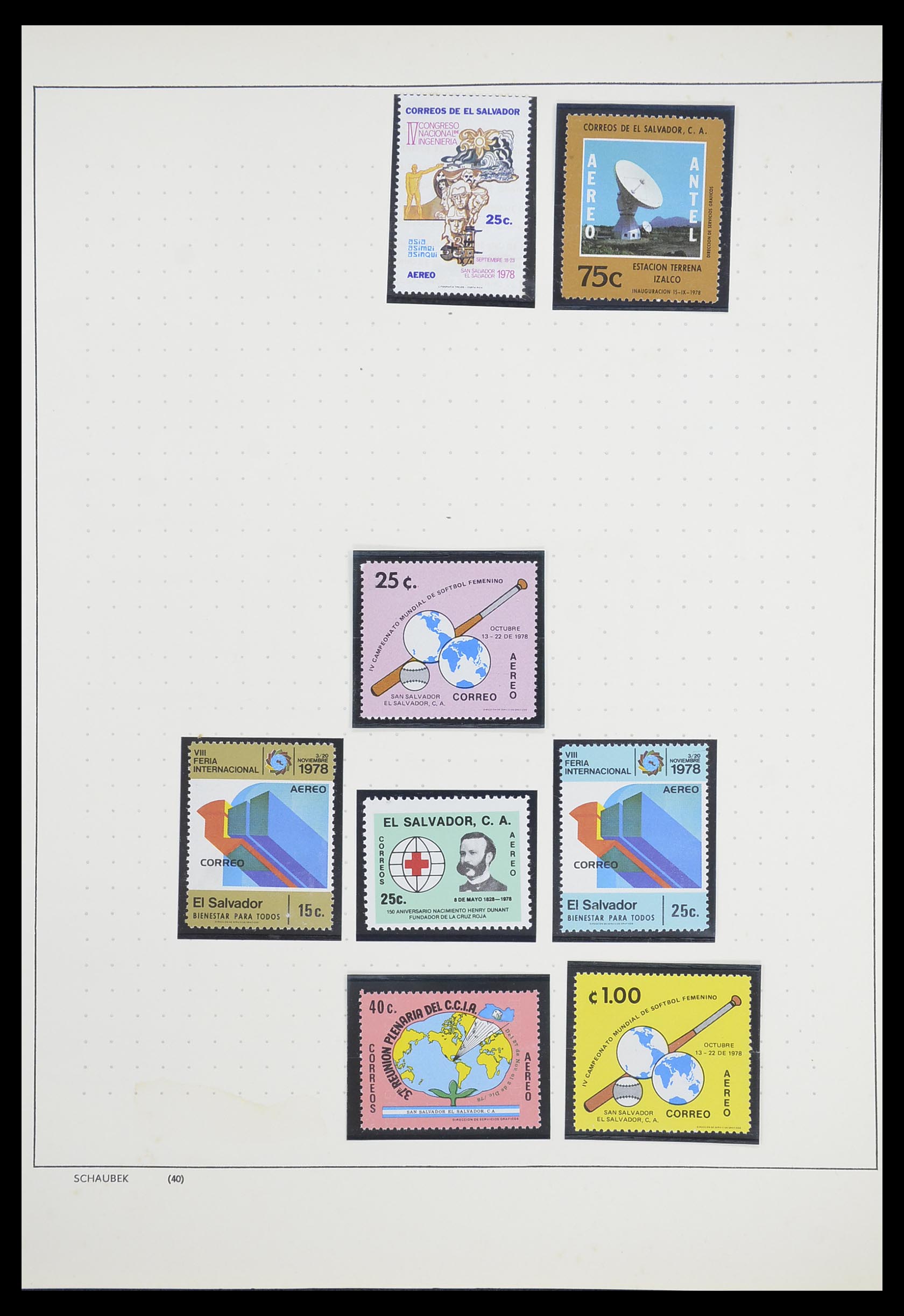33873 342 - Postzegelverzameling 33873 Latijns Amerika.