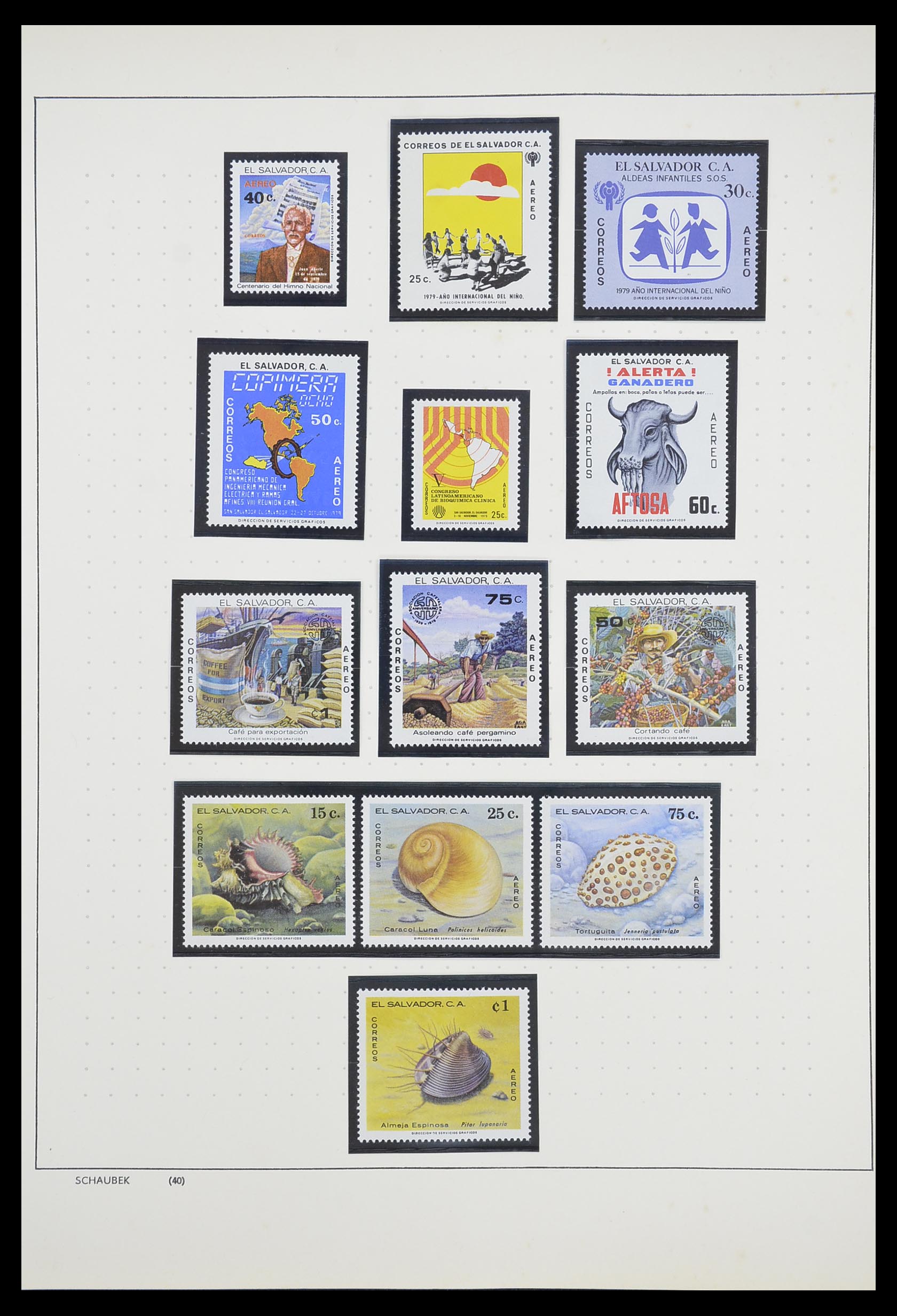 33873 344 - Stamp collection 33873 Latin America.