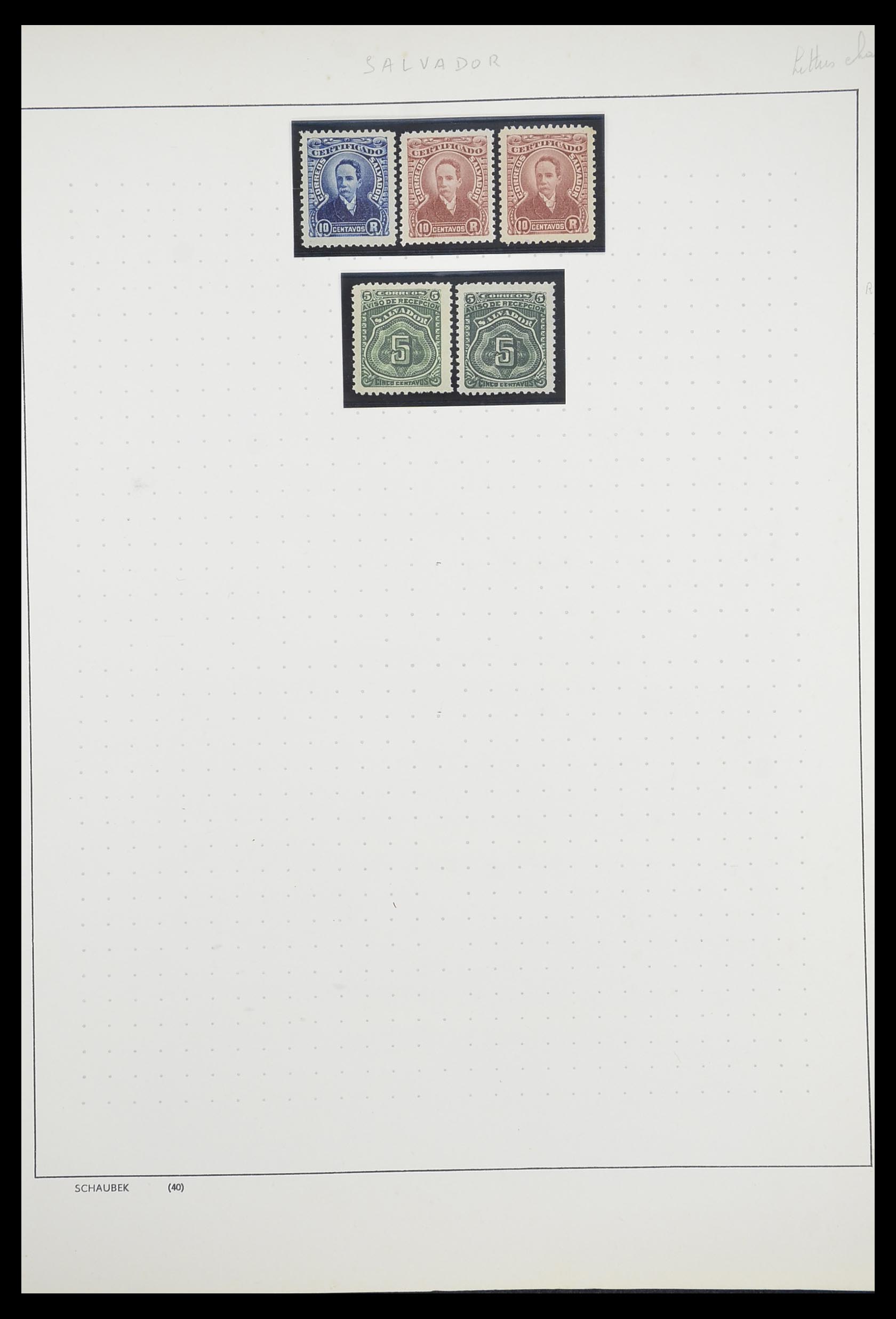 33873 346 - Stamp collection 33873 Latin America.
