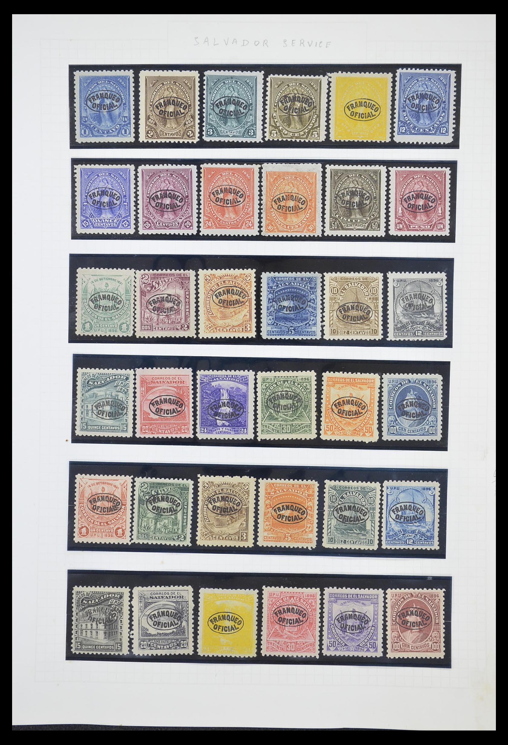 33873 347 - Stamp collection 33873 Latin America.