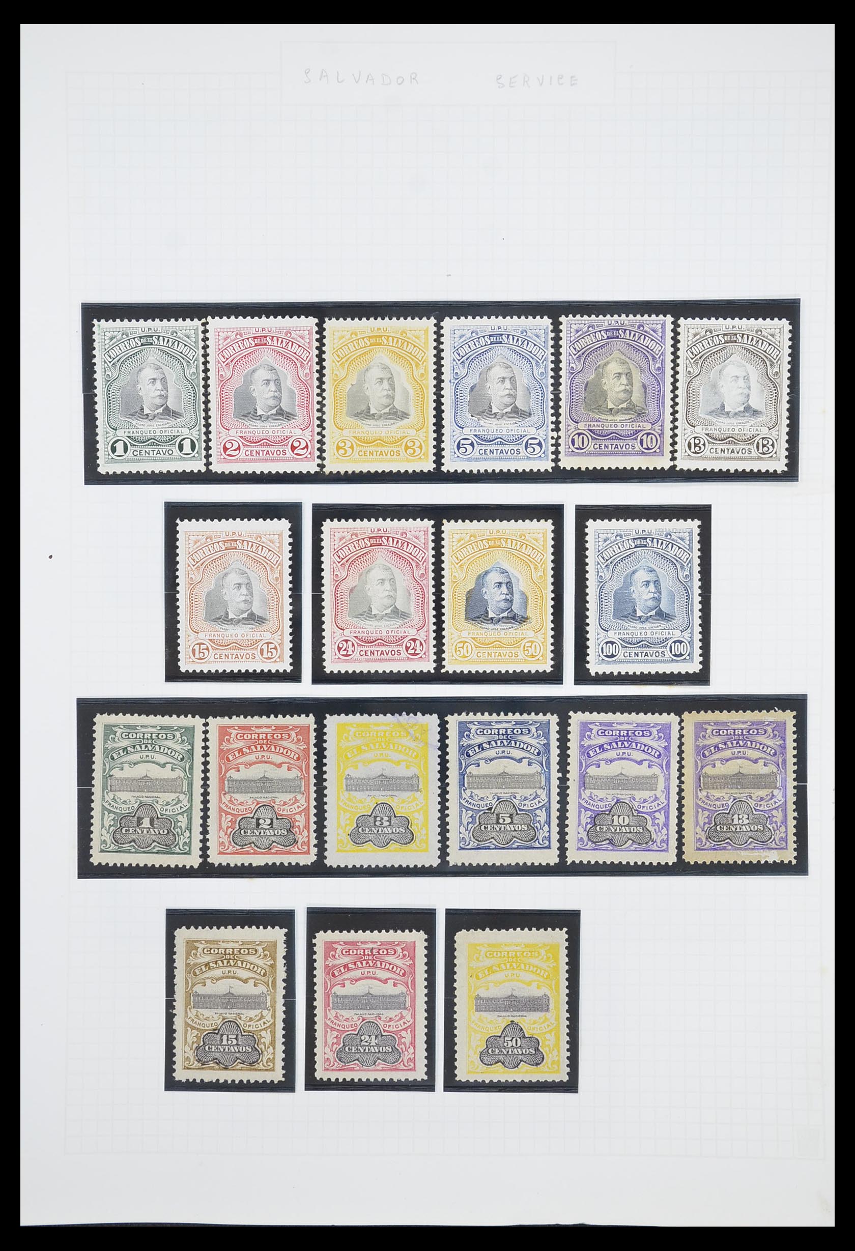 33873 350 - Stamp collection 33873 Latin America.