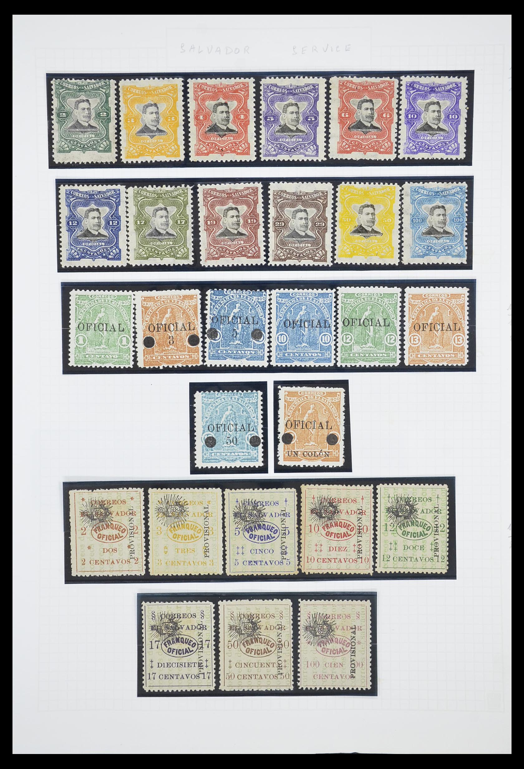 33873 351 - Postzegelverzameling 33873 Latijns Amerika.