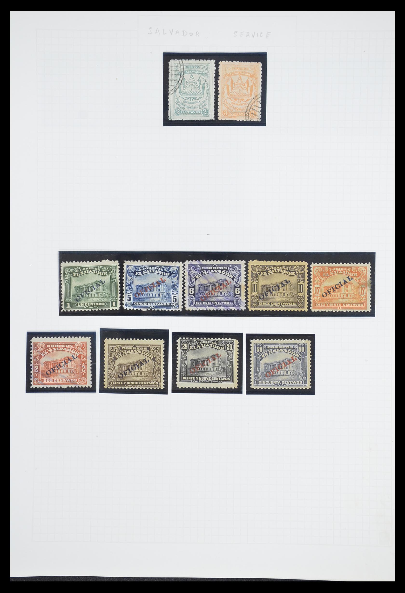 33873 352 - Stamp collection 33873 Latin America.