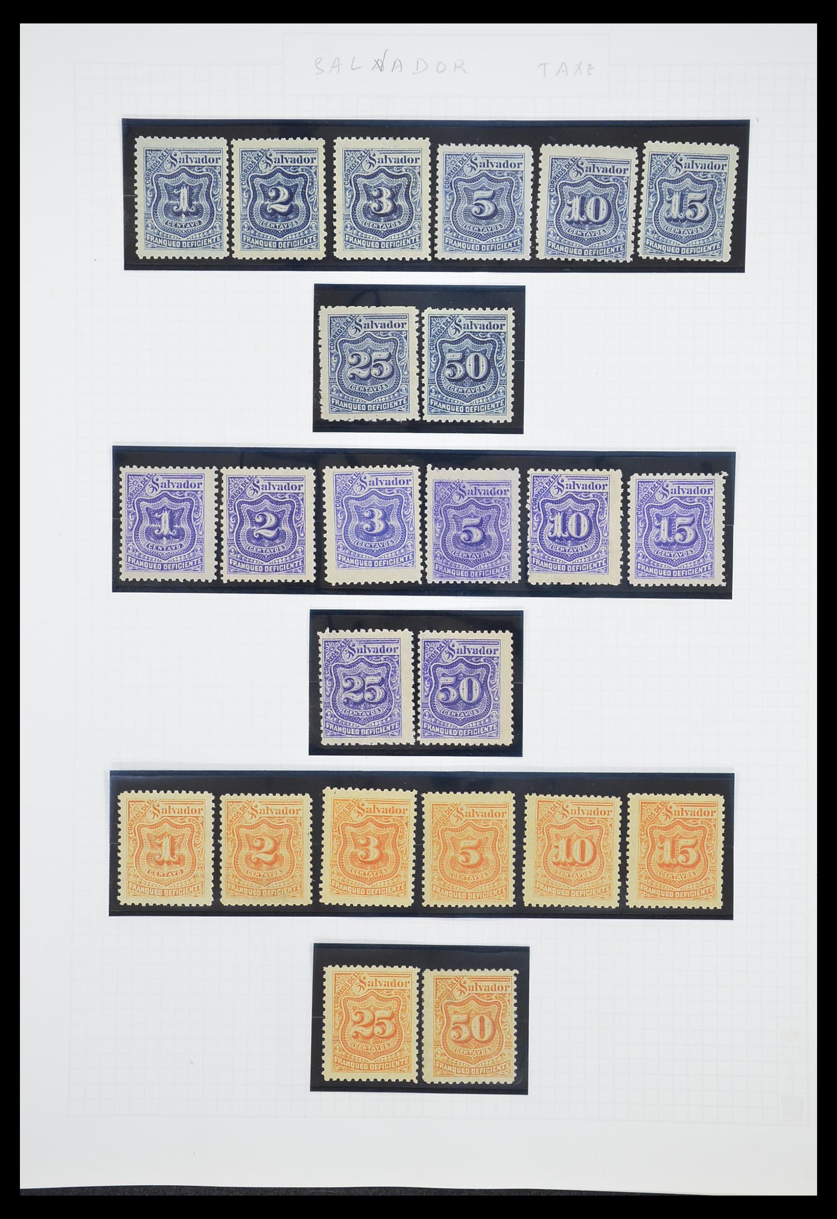 33873 355 - Stamp collection 33873 Latin America.