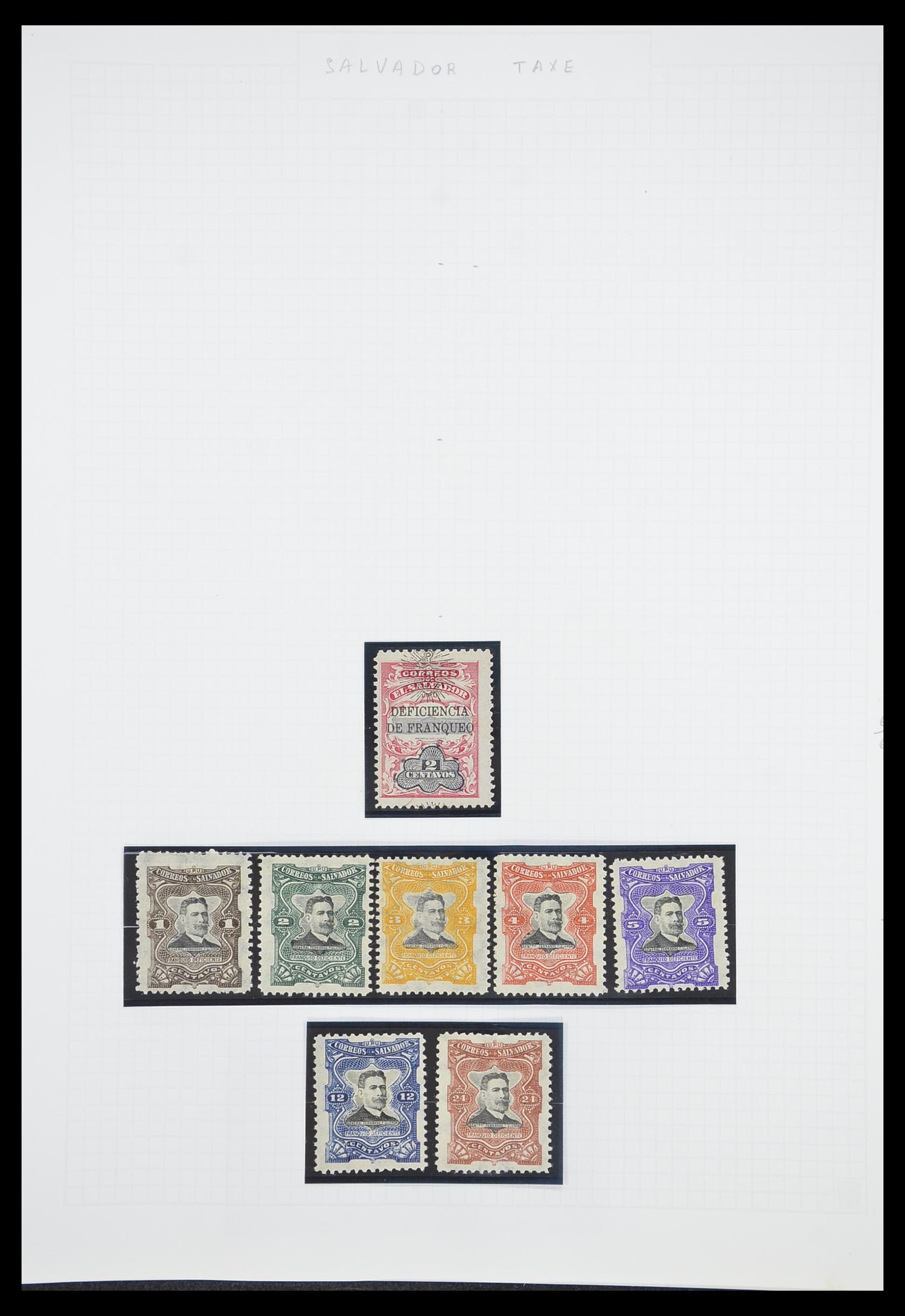 33873 356 - Stamp collection 33873 Latin America.
