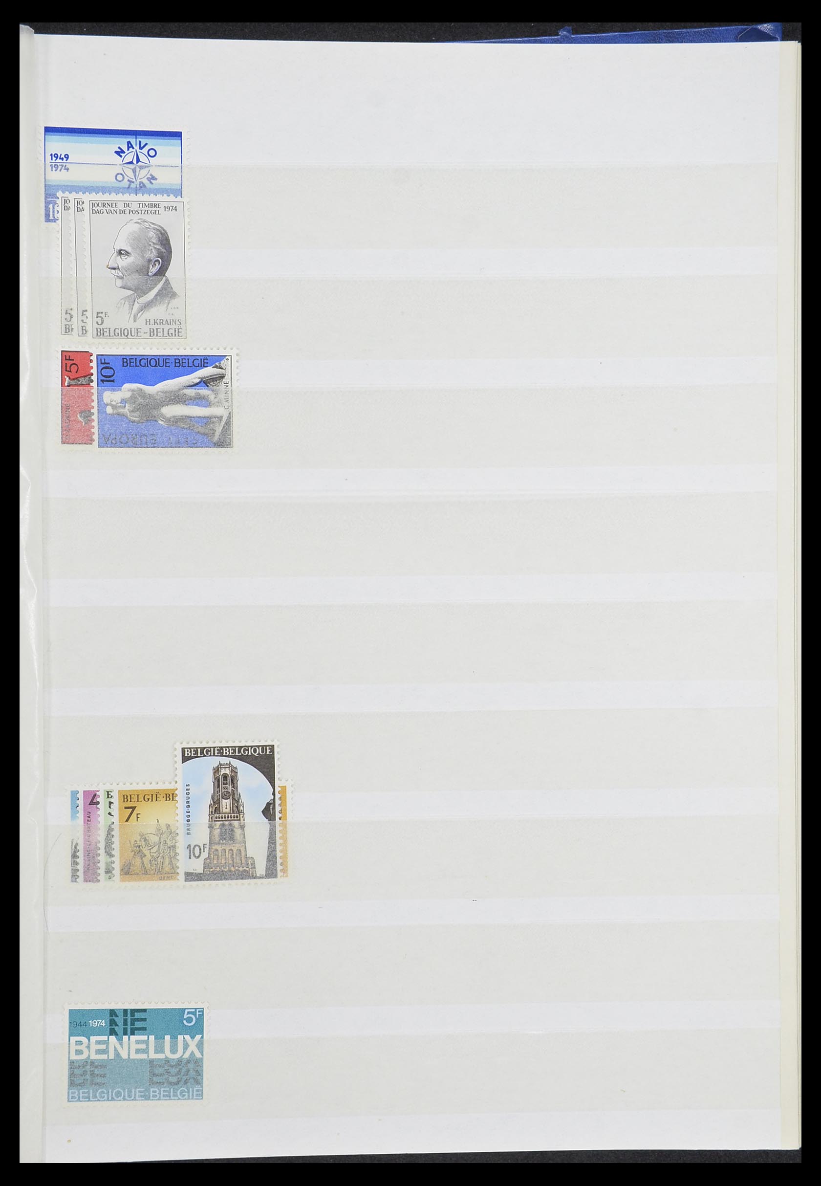 33874 003 - Postzegelverzameling 33874 België 1973-2004.
