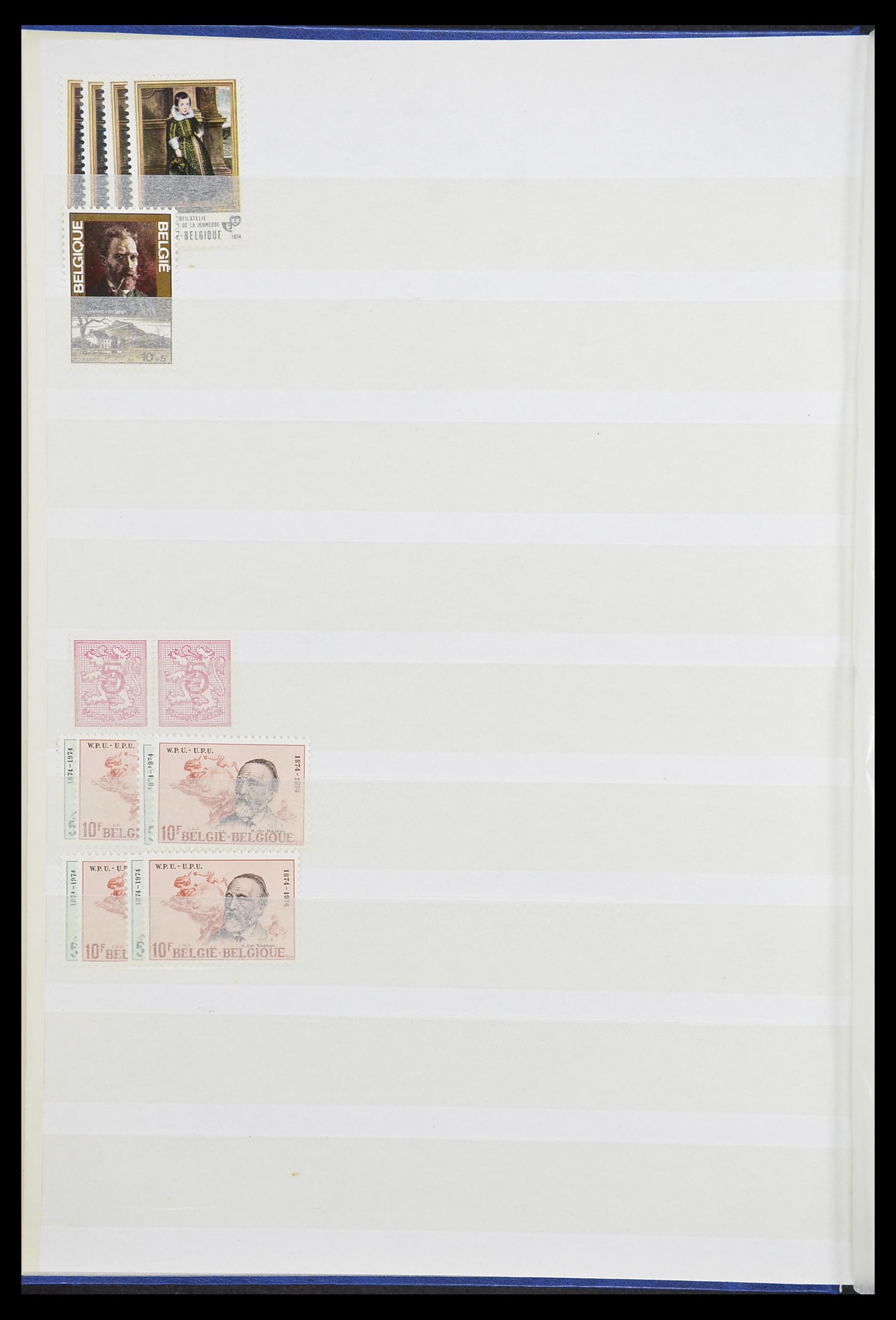 33874 005 - Postzegelverzameling 33874 België 1973-2004.