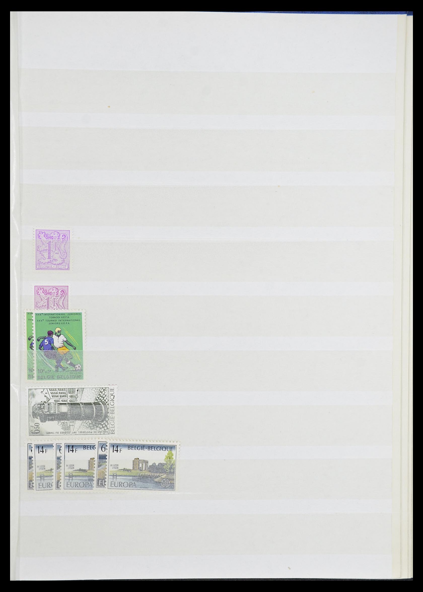 33874 015 - Postzegelverzameling 33874 België 1973-2004.