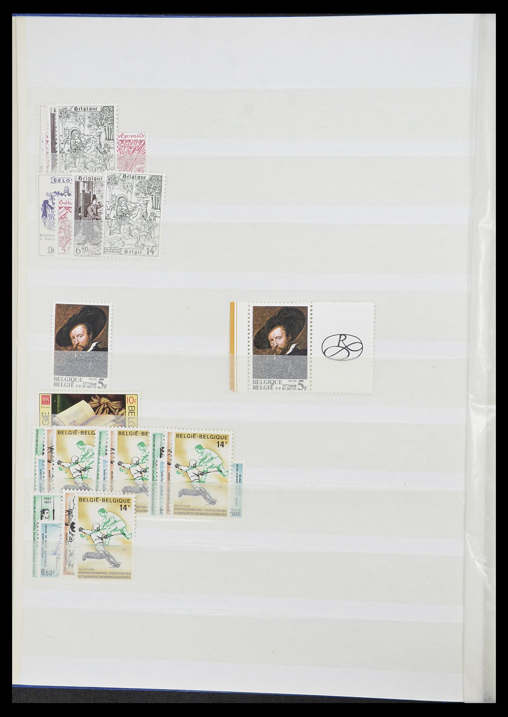 33874 016 - Postzegelverzameling 33874 België 1973-2004.