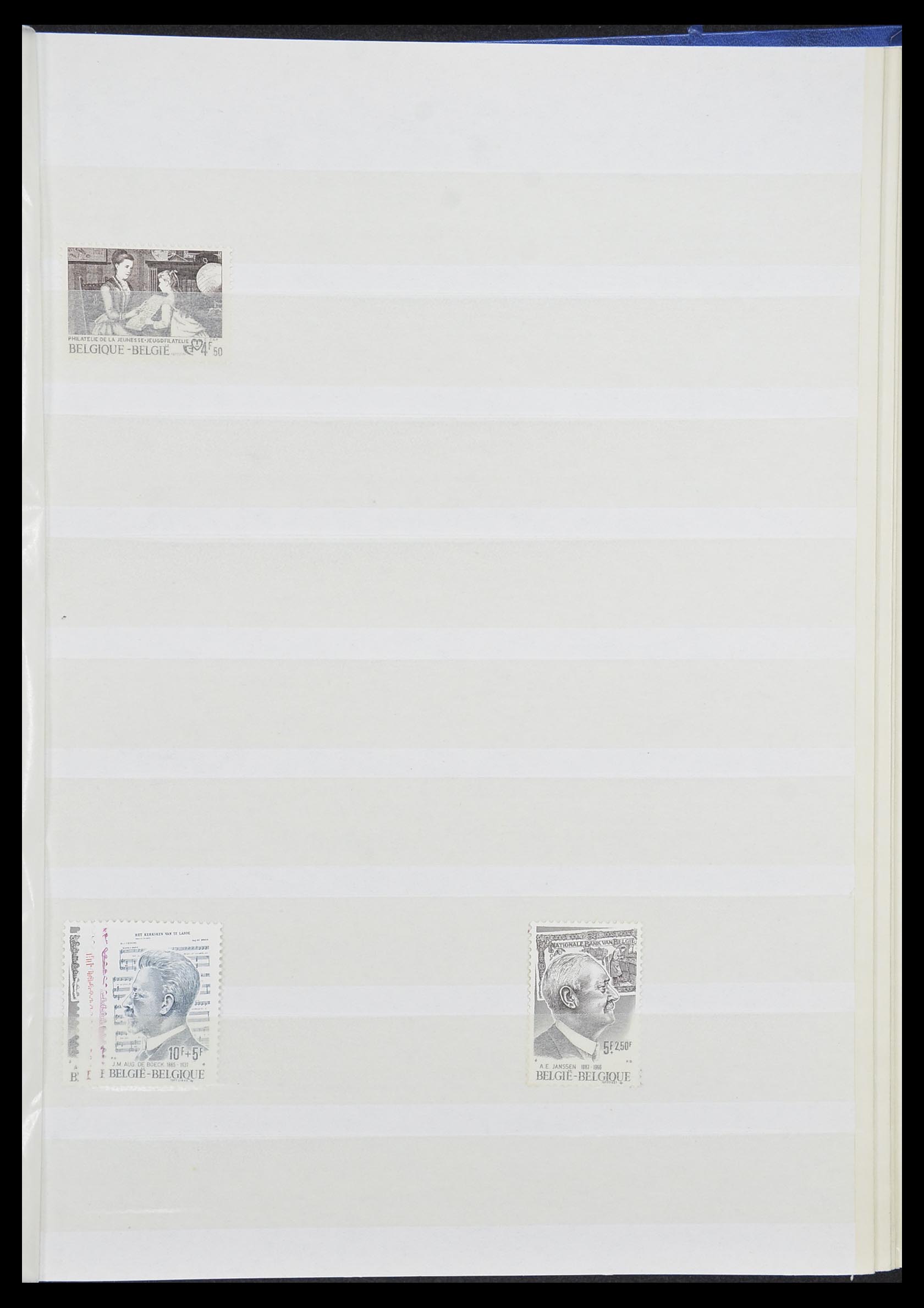 33874 017 - Postzegelverzameling 33874 België 1973-2004.