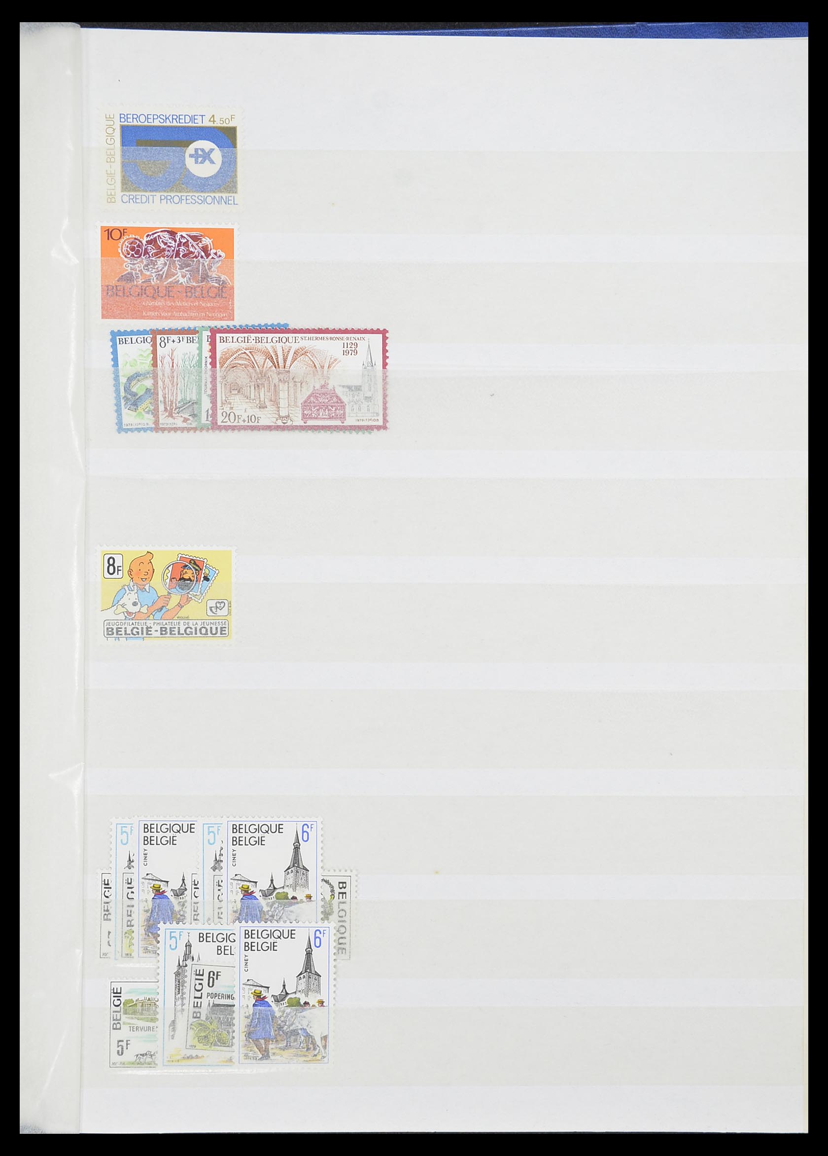 33874 022 - Postzegelverzameling 33874 België 1973-2004.
