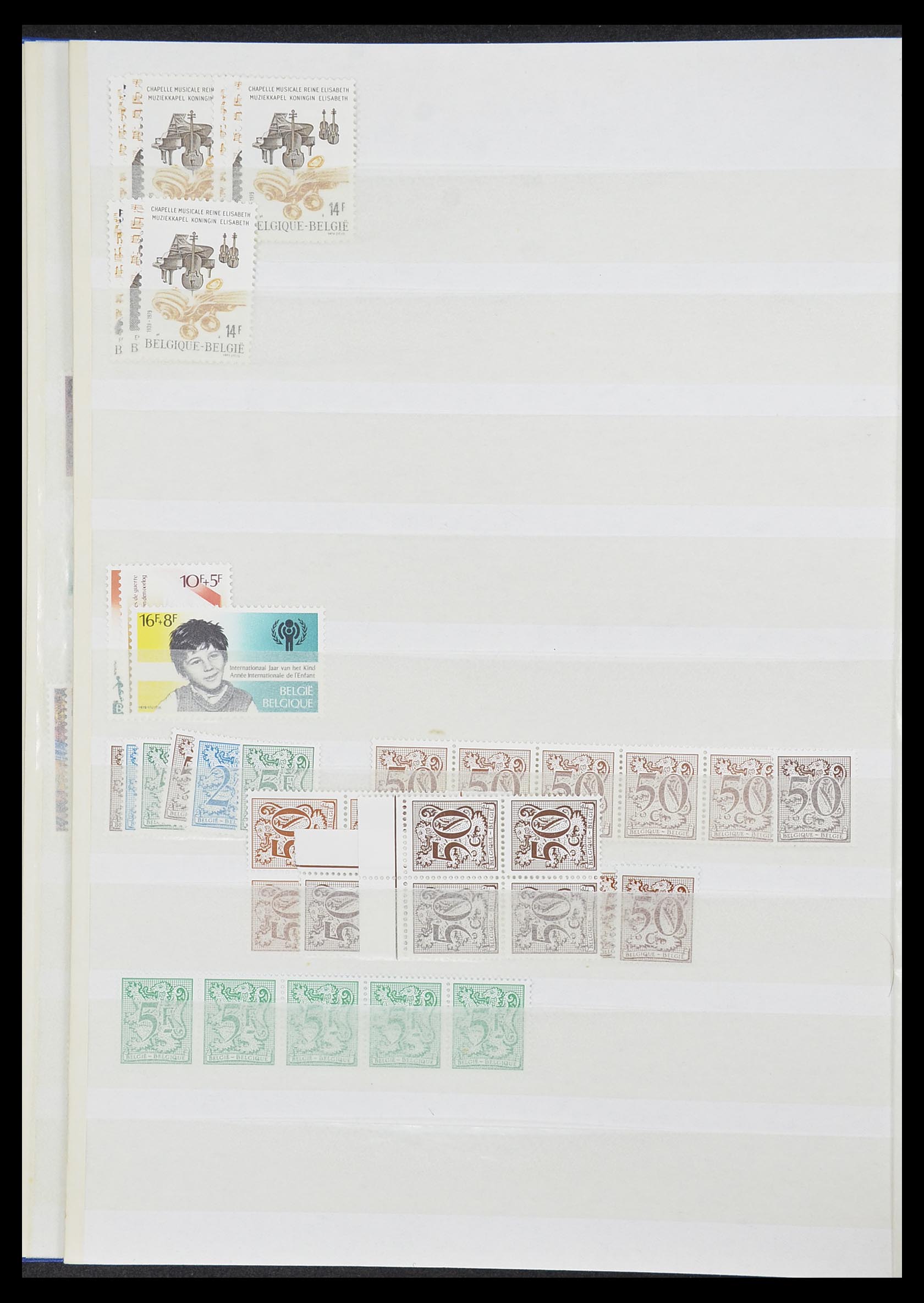 33874 024 - Postzegelverzameling 33874 België 1973-2004.