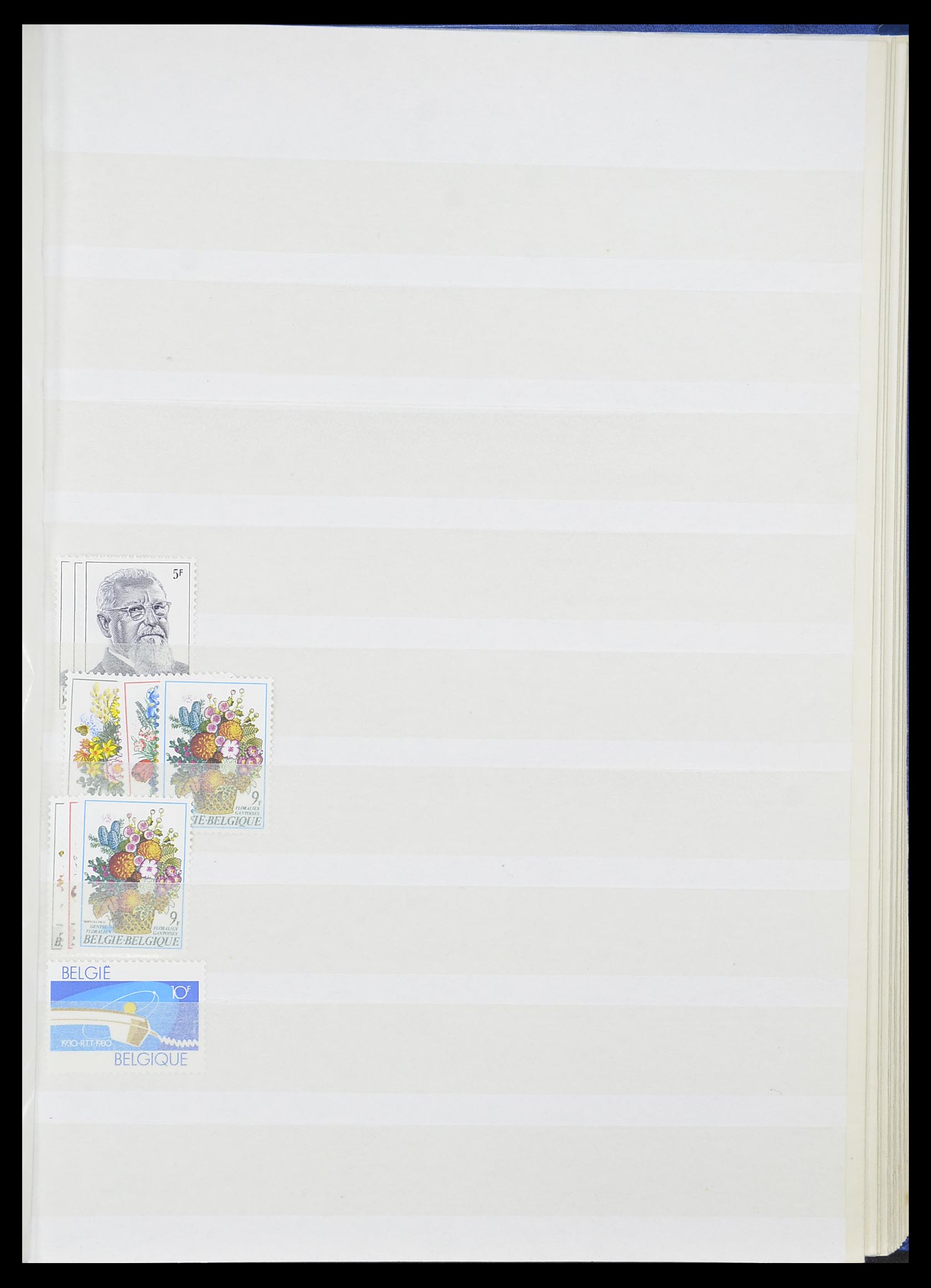 33874 025 - Postzegelverzameling 33874 België 1973-2004.