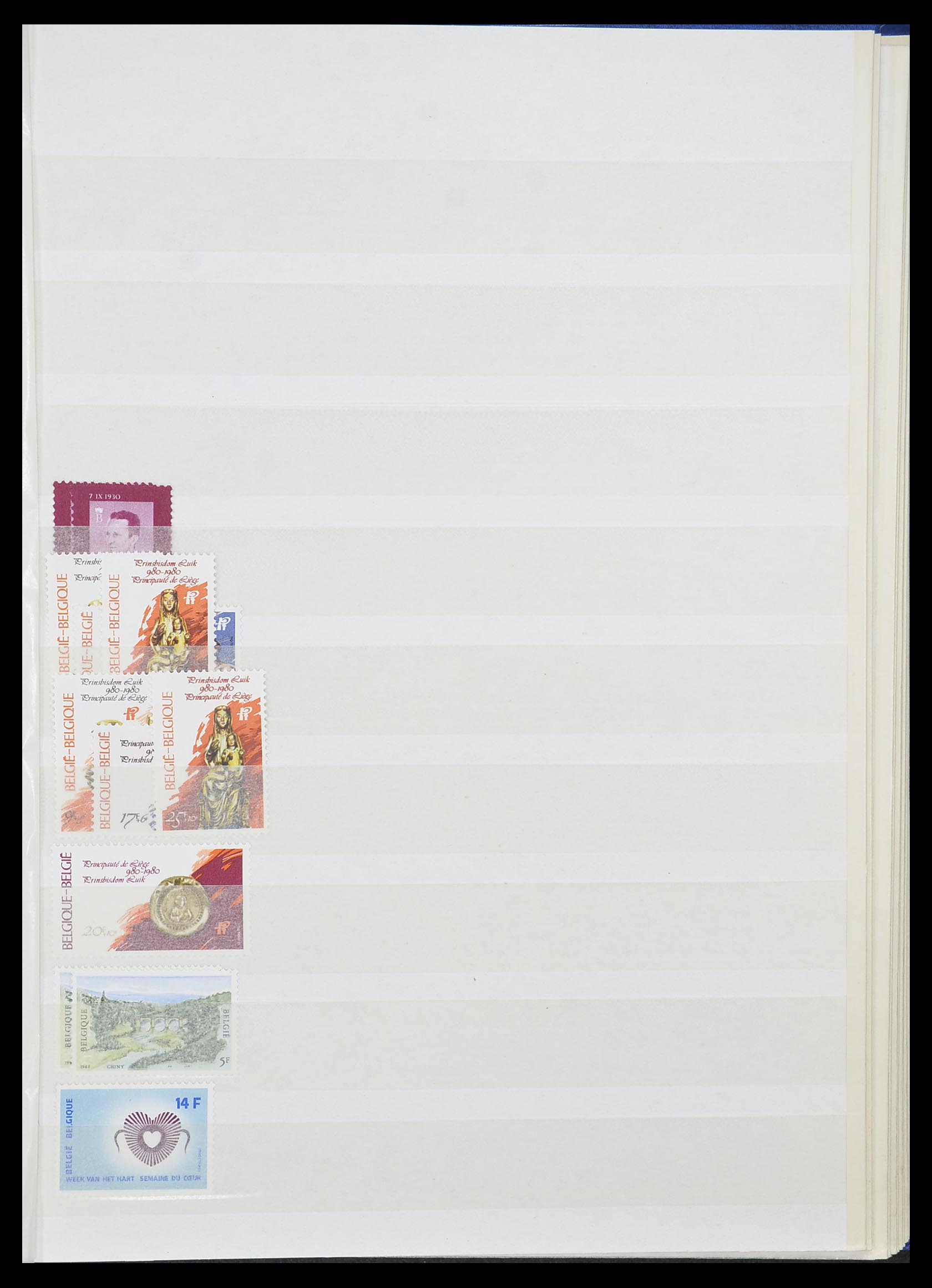 33874 026 - Postzegelverzameling 33874 België 1973-2004.