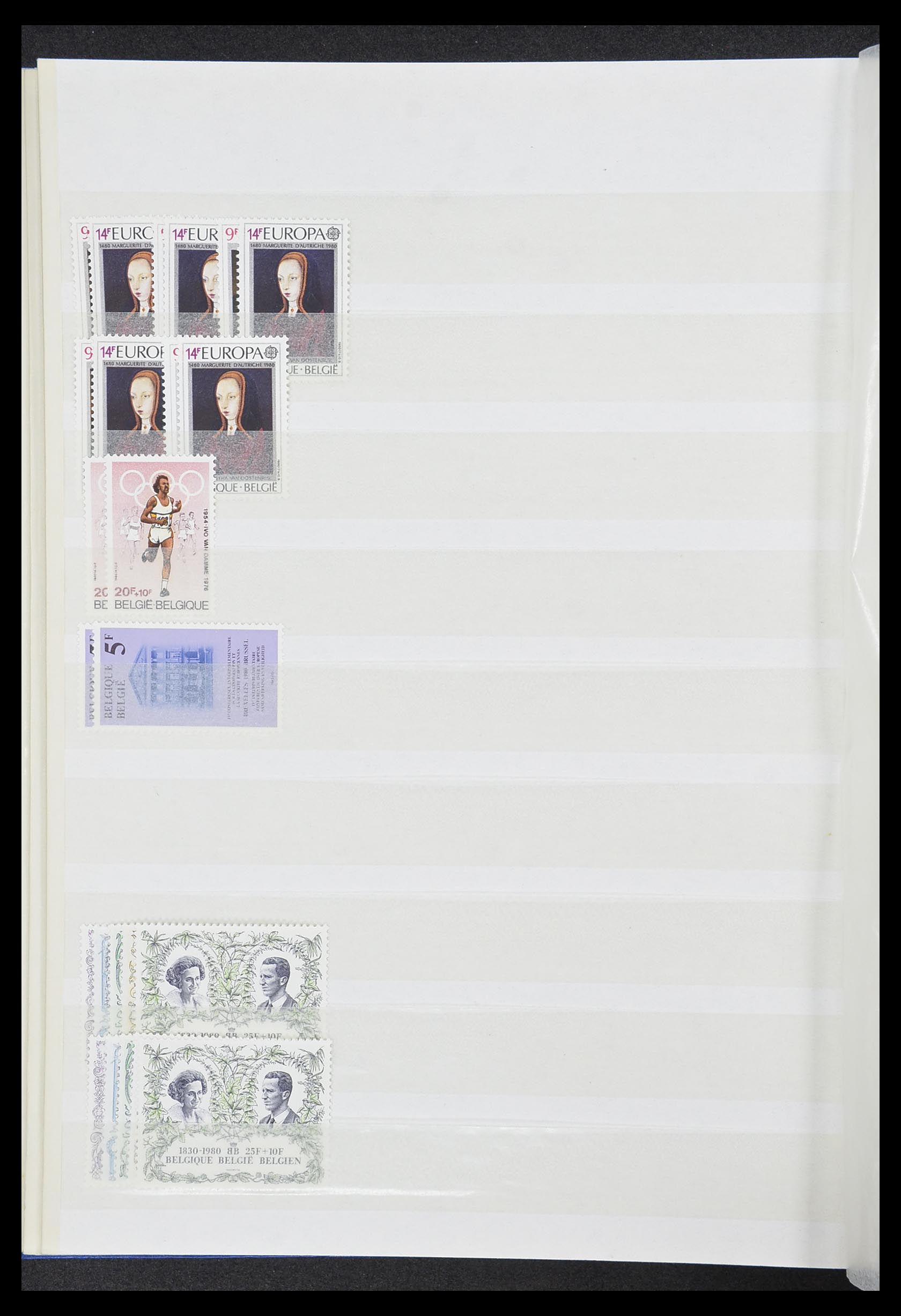33874 027 - Postzegelverzameling 33874 België 1973-2004.