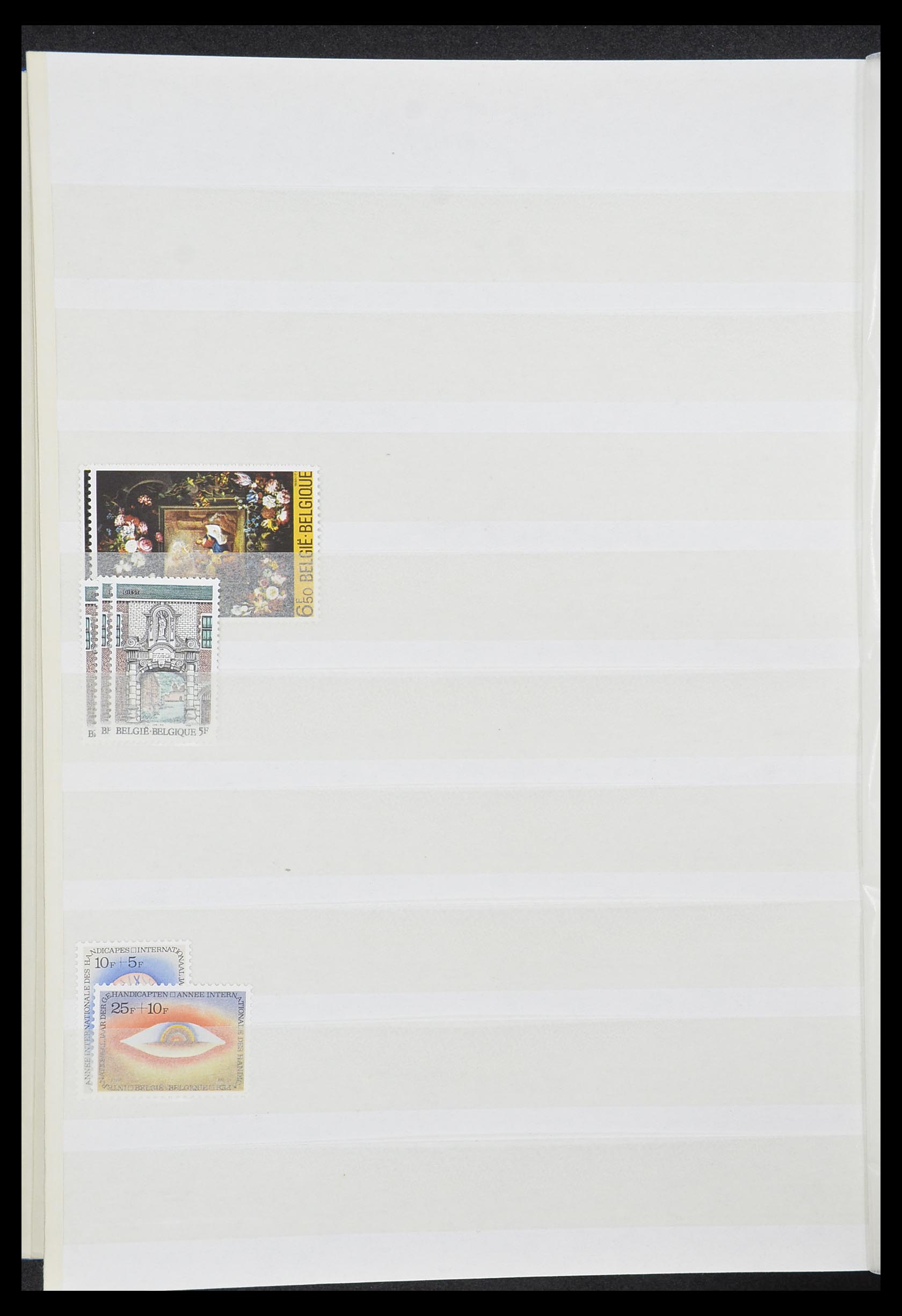 33874 028 - Postzegelverzameling 33874 België 1973-2004.