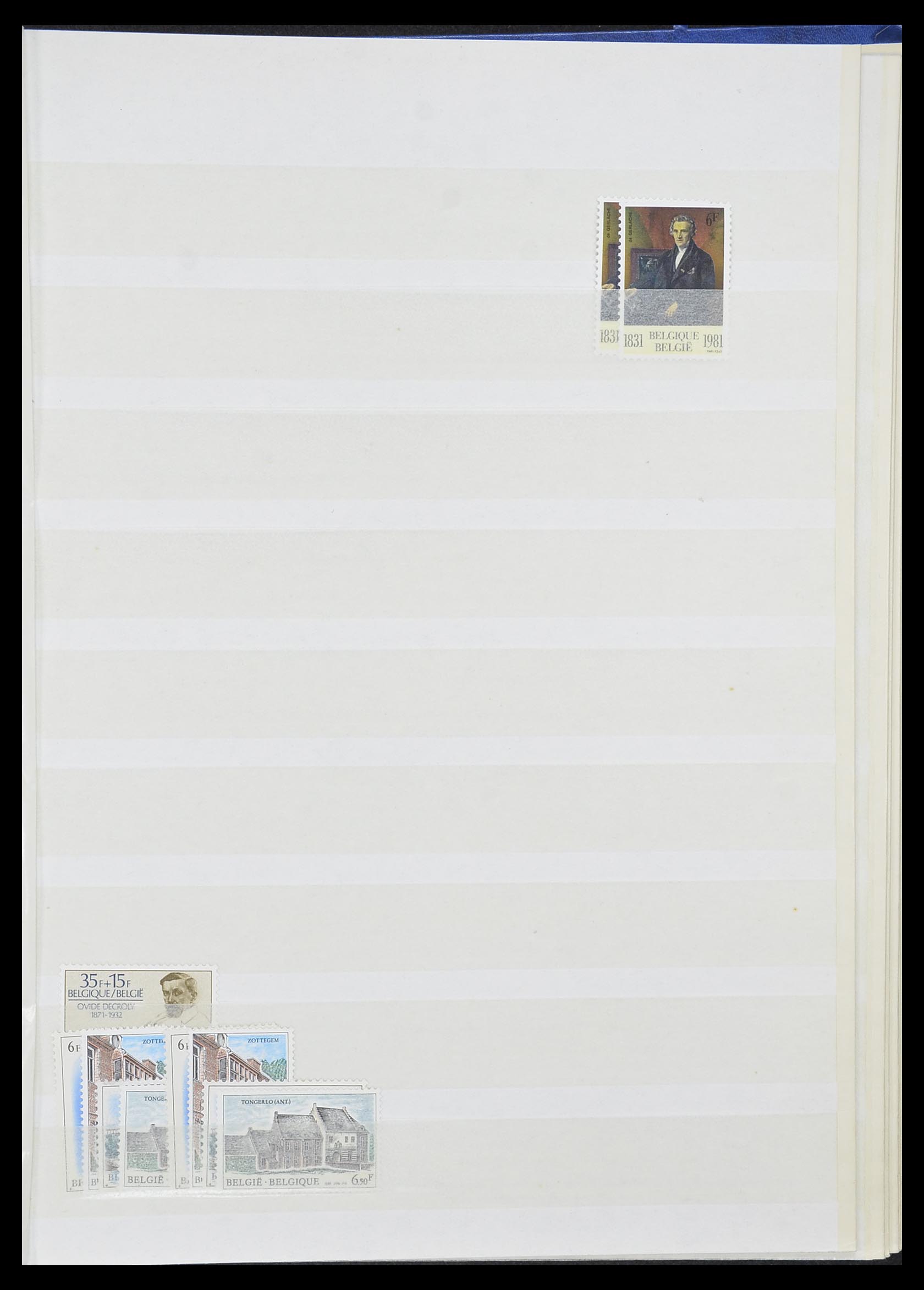 33874 029 - Postzegelverzameling 33874 België 1973-2004.