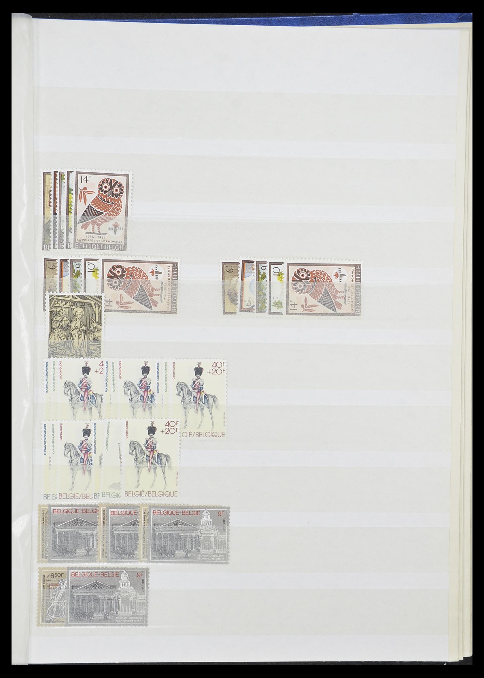 33874 030 - Stamp collection 33874 Belgium 1973-2004.