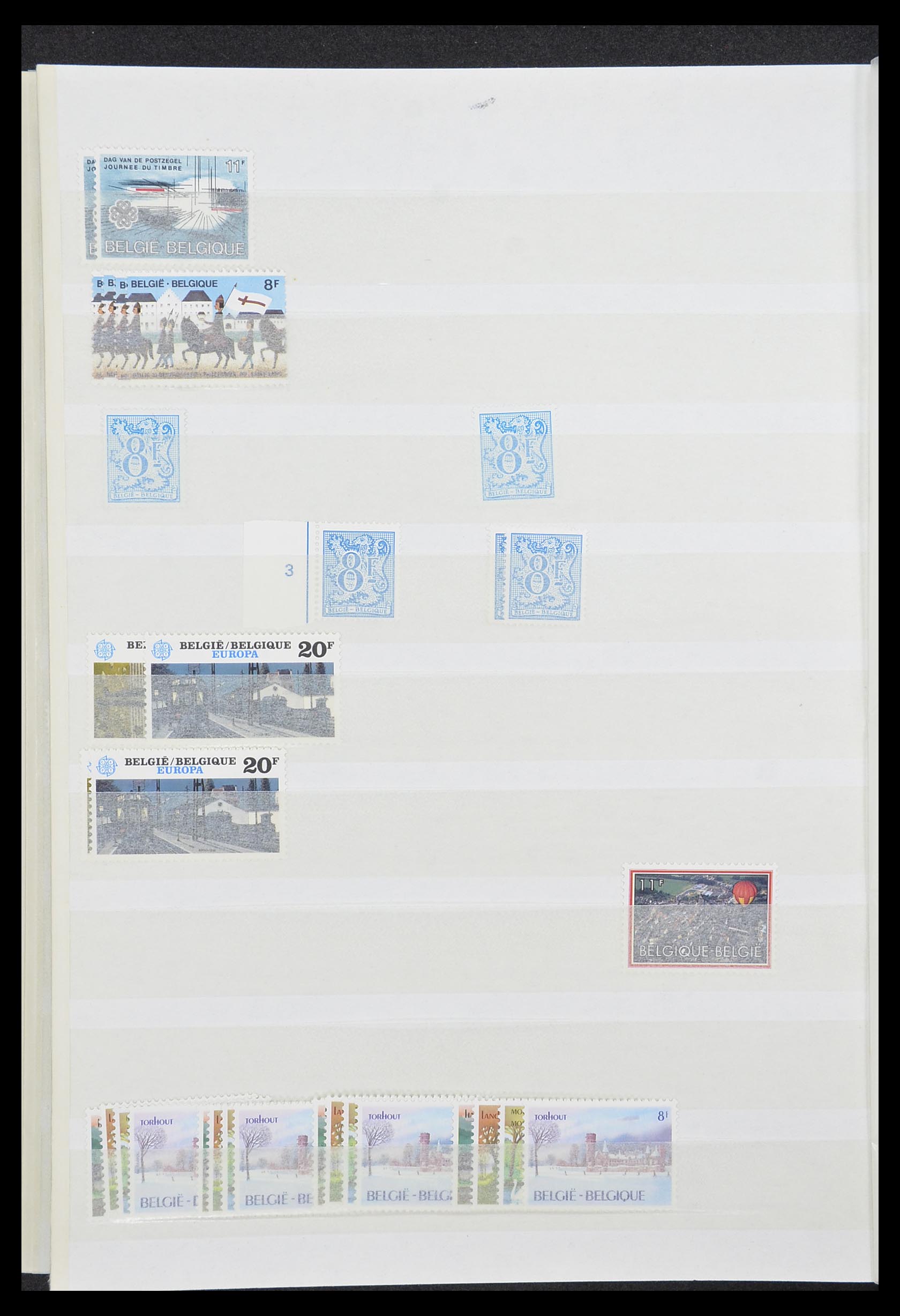 33874 036 - Postzegelverzameling 33874 België 1973-2004.