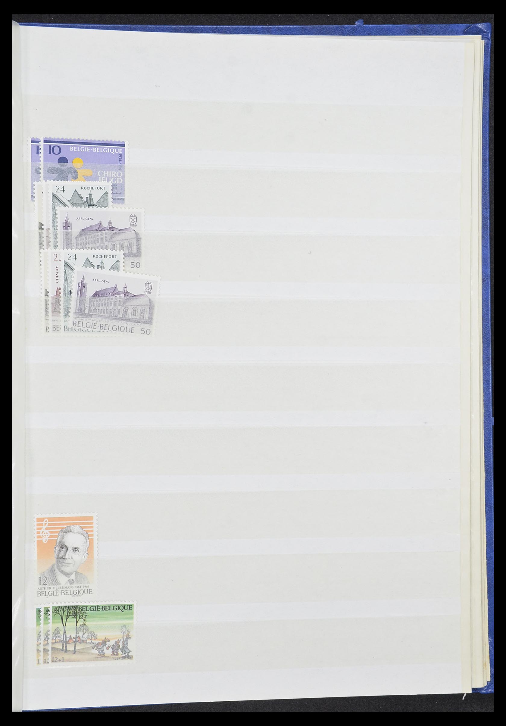 33874 041 - Postzegelverzameling 33874 België 1973-2004.