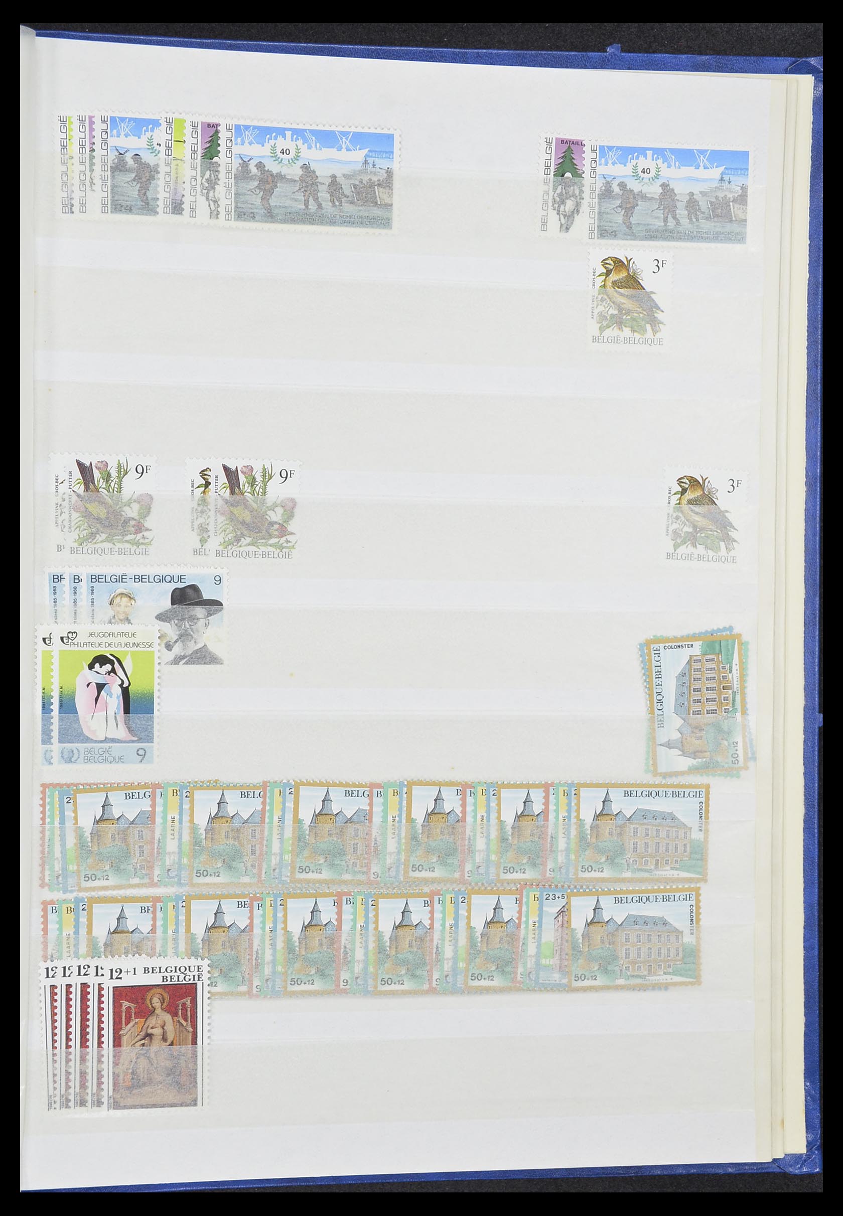 33874 044 - Postzegelverzameling 33874 België 1973-2004.