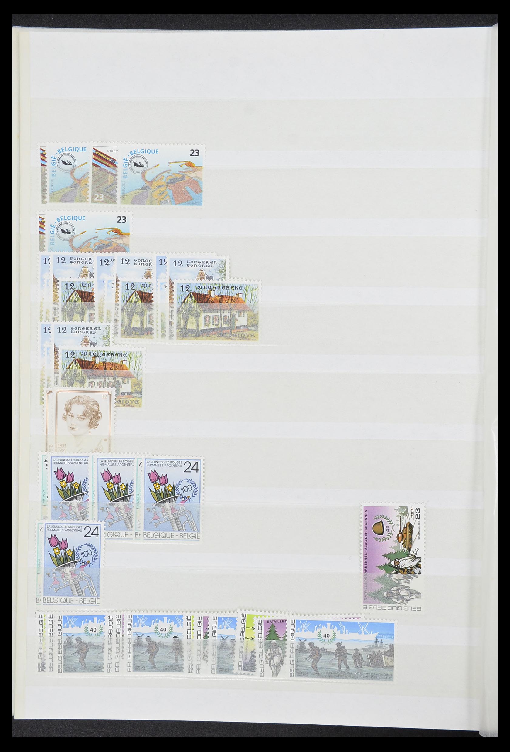 33874 045 - Postzegelverzameling 33874 België 1973-2004.