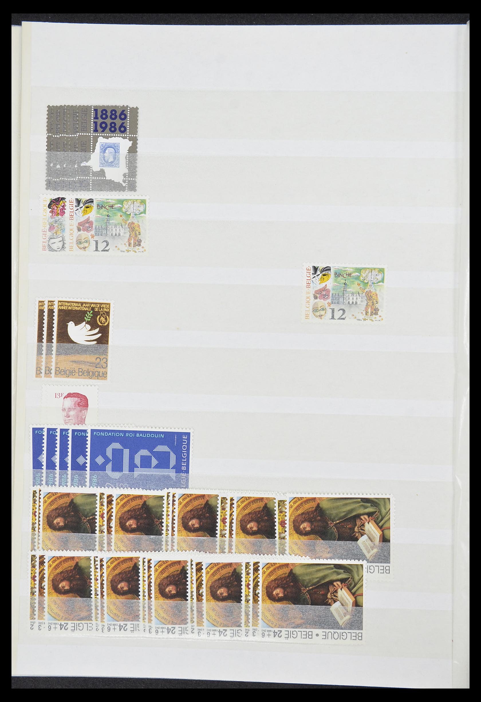 33874 046 - Stamp collection 33874 Belgium 1973-2004.