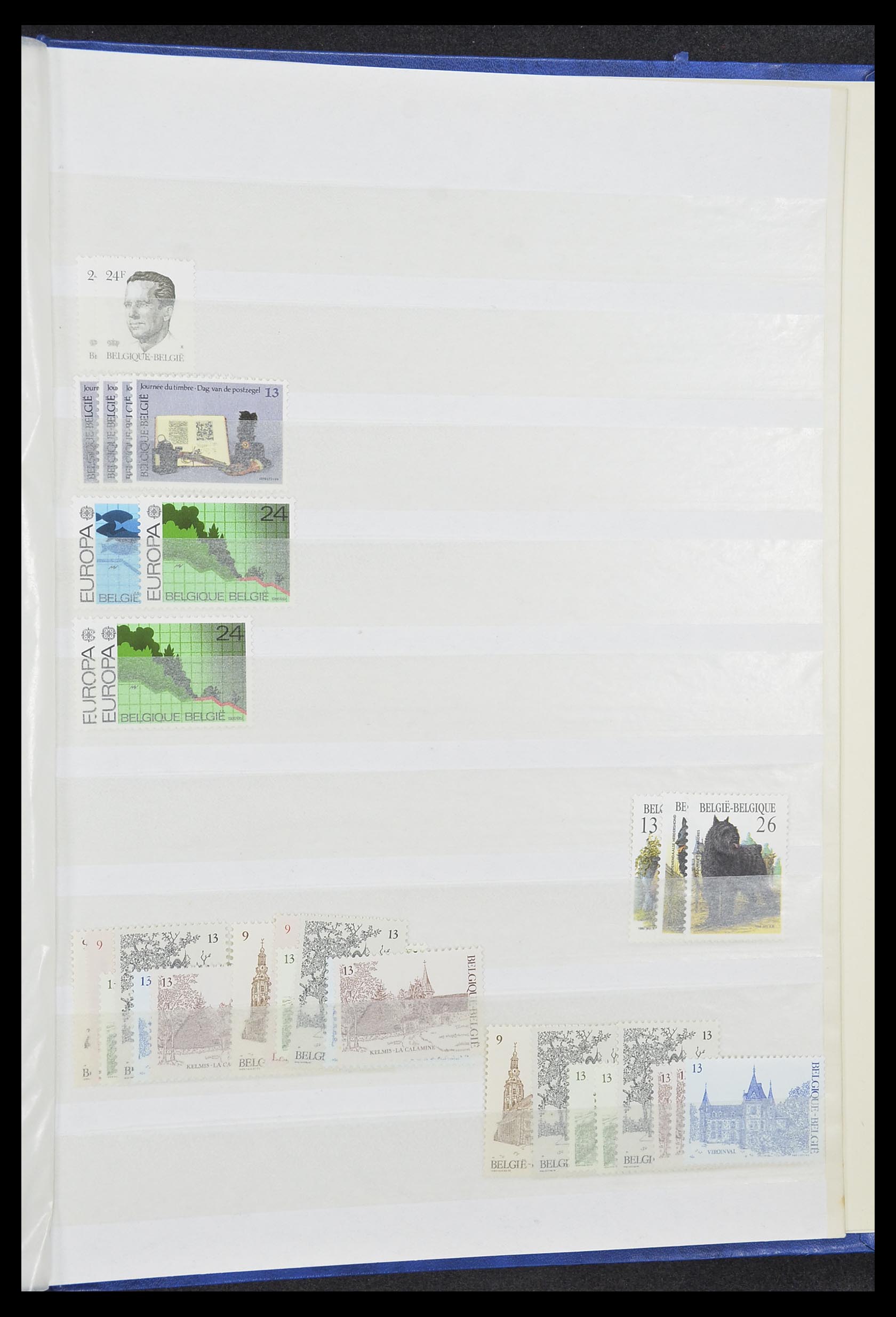 33874 047 - Postzegelverzameling 33874 België 1973-2004.