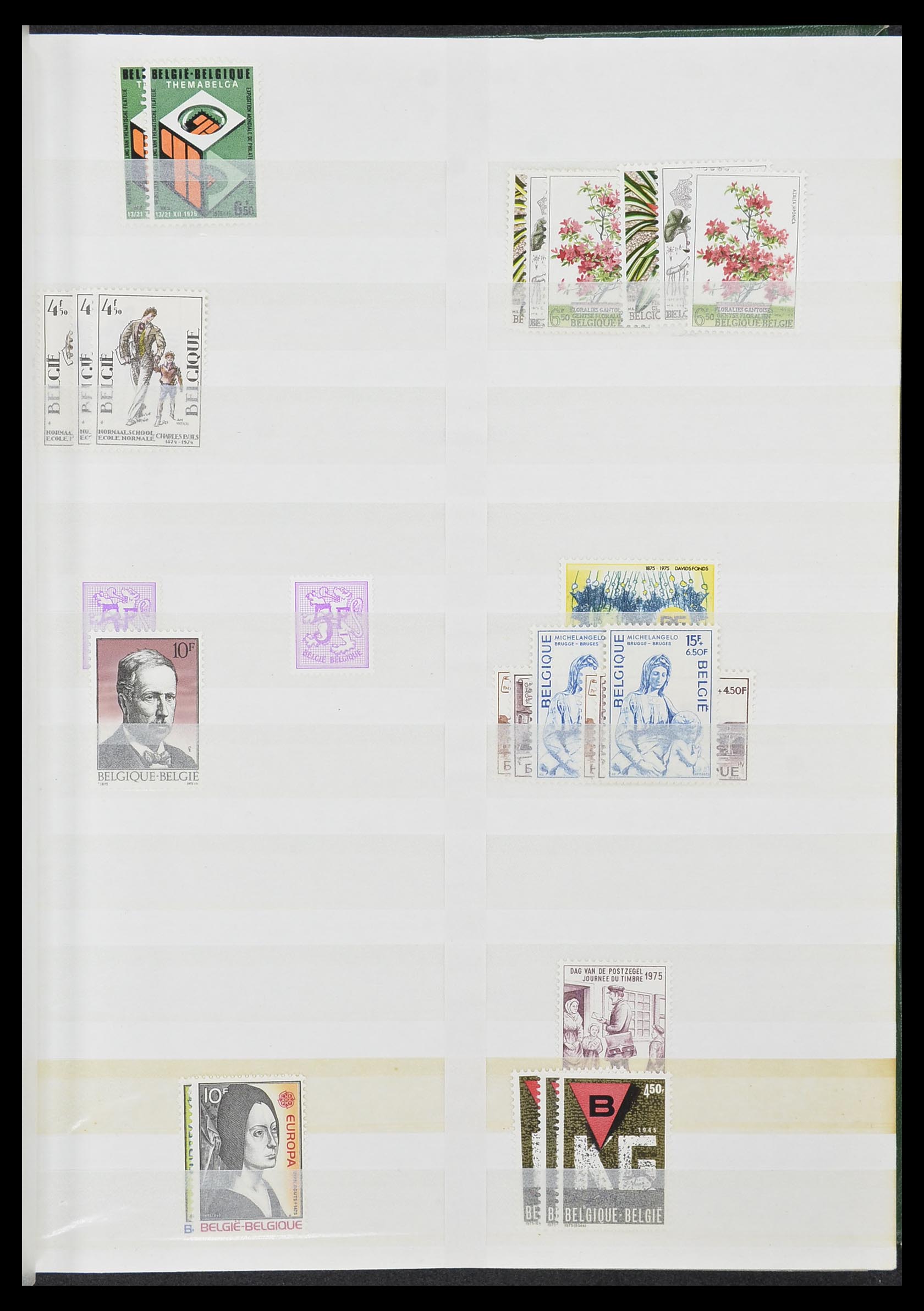 33874 049 - Postzegelverzameling 33874 België 1973-2004.