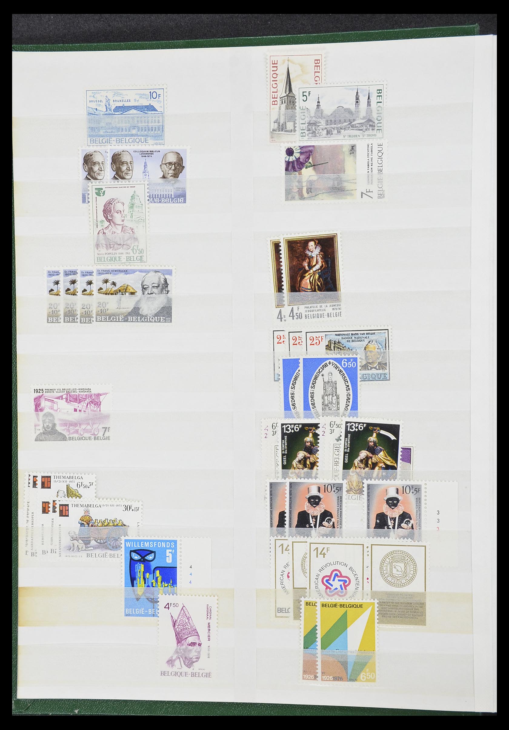 33874 050 - Postzegelverzameling 33874 België 1973-2004.