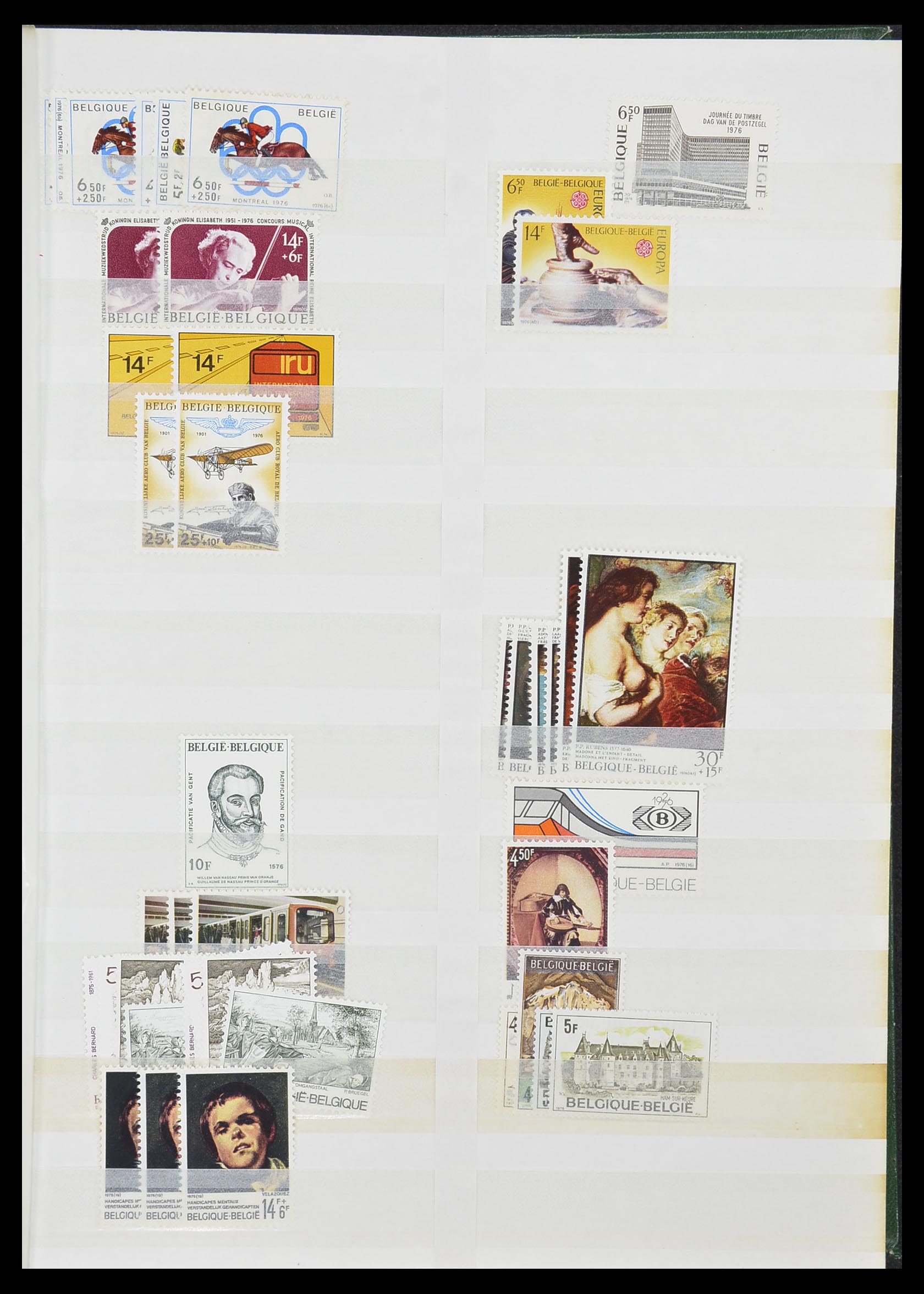 33874 051 - Postzegelverzameling 33874 België 1973-2004.
