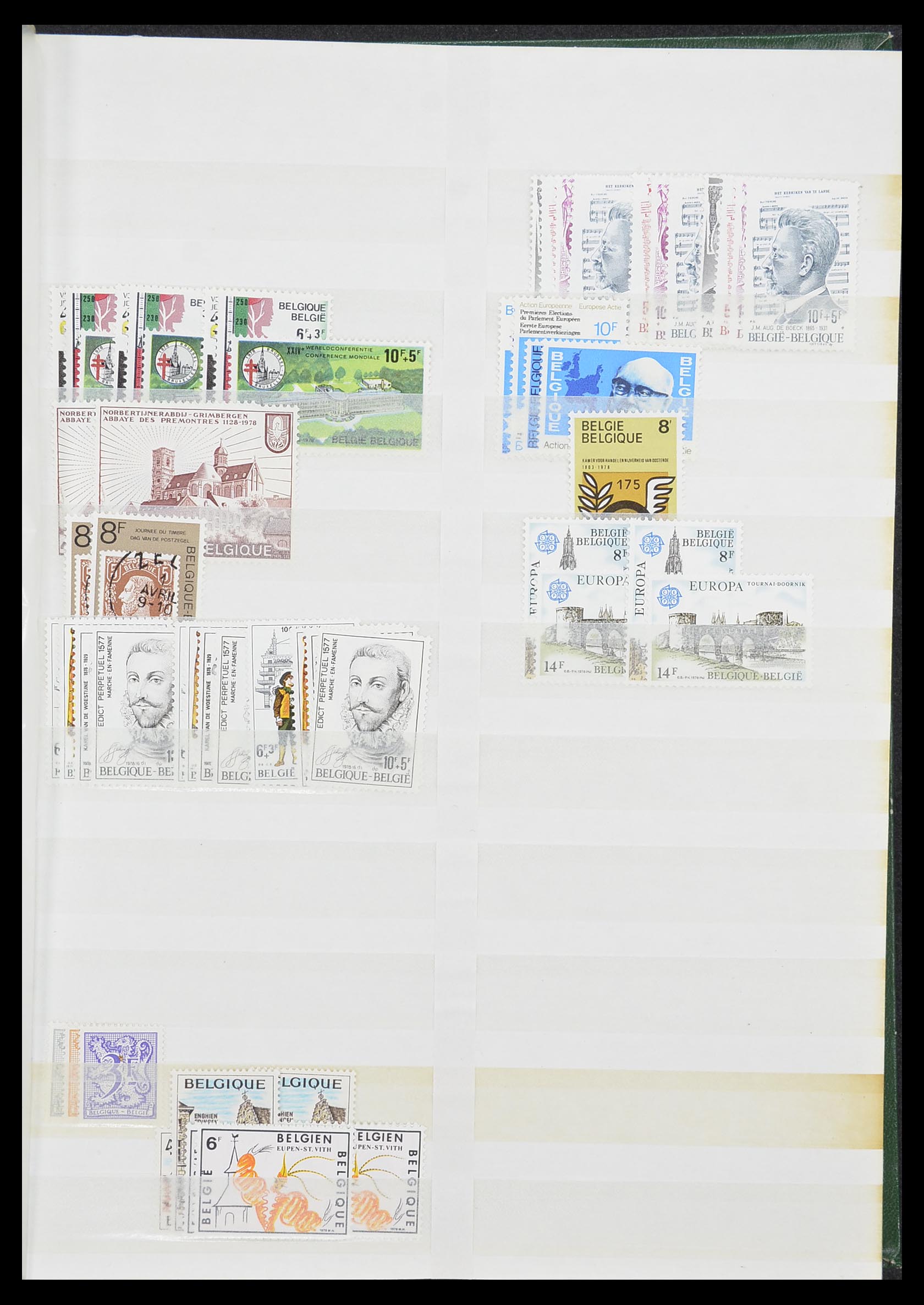 33874 052 - Stamp collection 33874 Belgium 1973-2004.