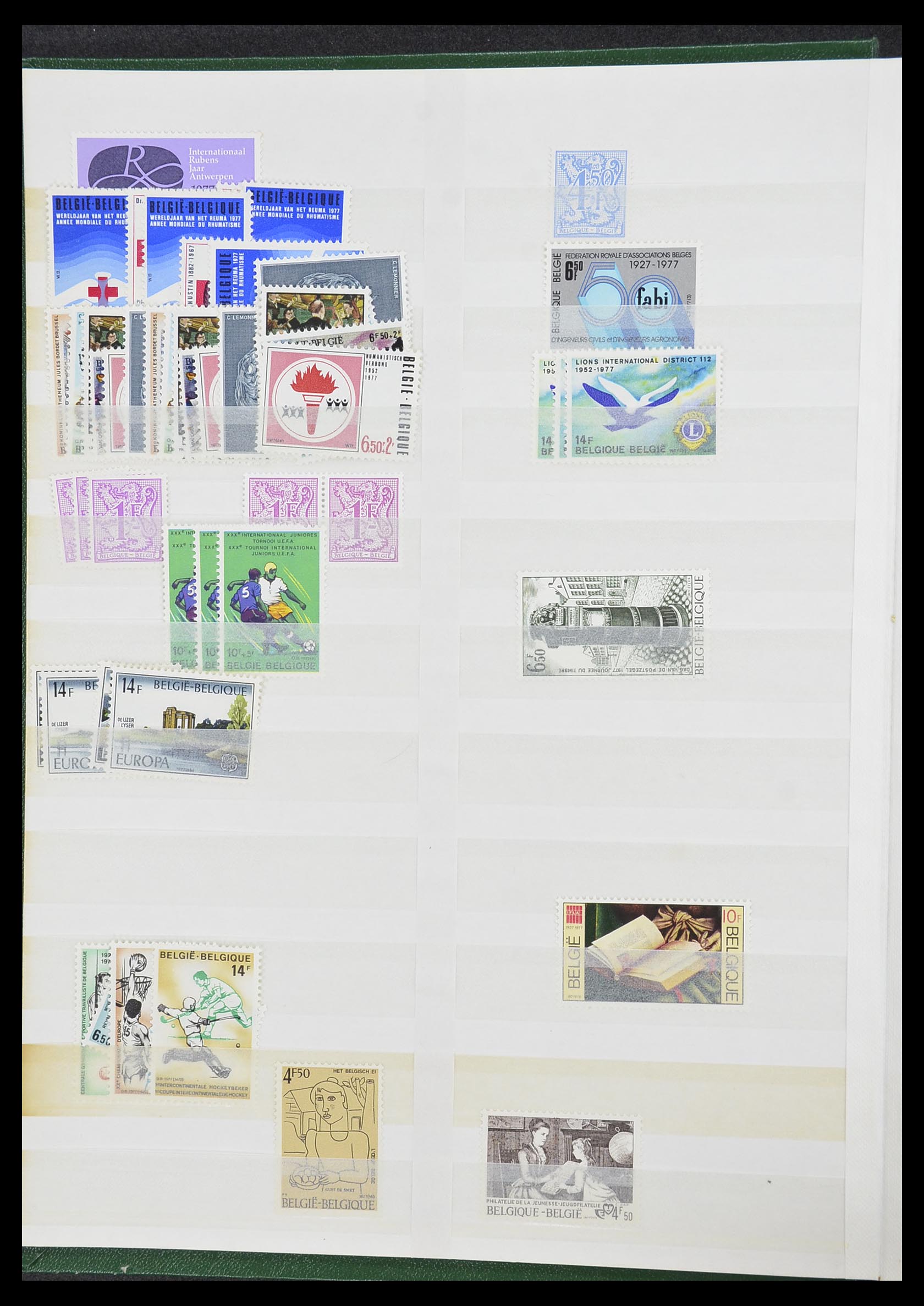 33874 053 - Postzegelverzameling 33874 België 1973-2004.