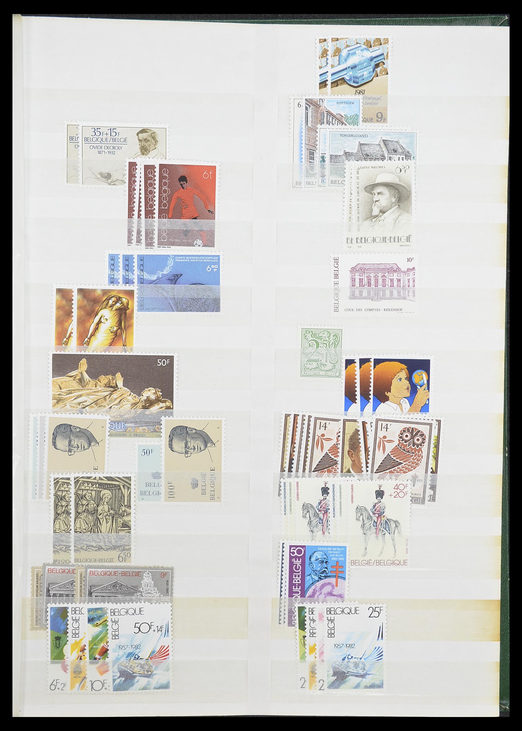 33874 057 - Postzegelverzameling 33874 België 1973-2004.