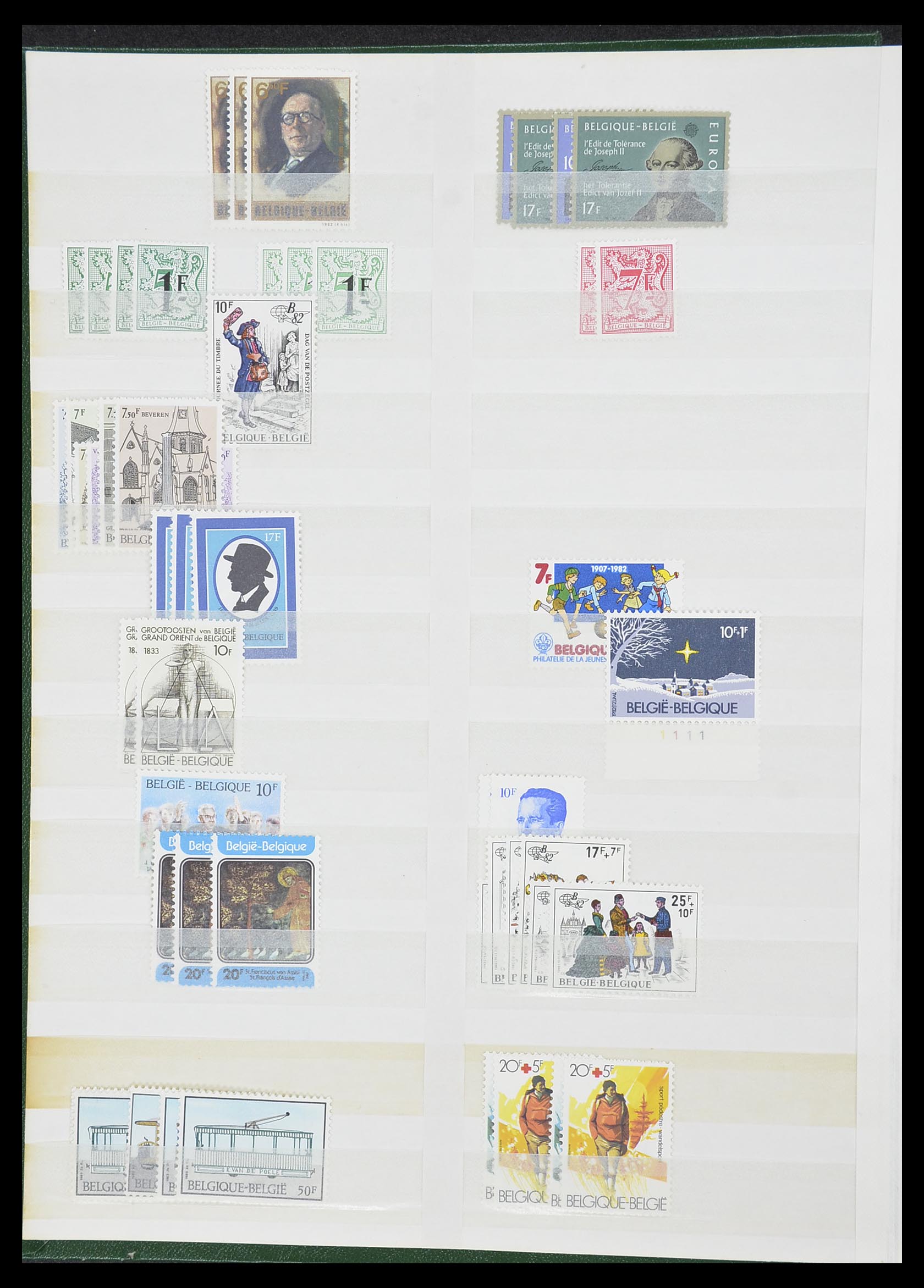 33874 058 - Postzegelverzameling 33874 België 1973-2004.