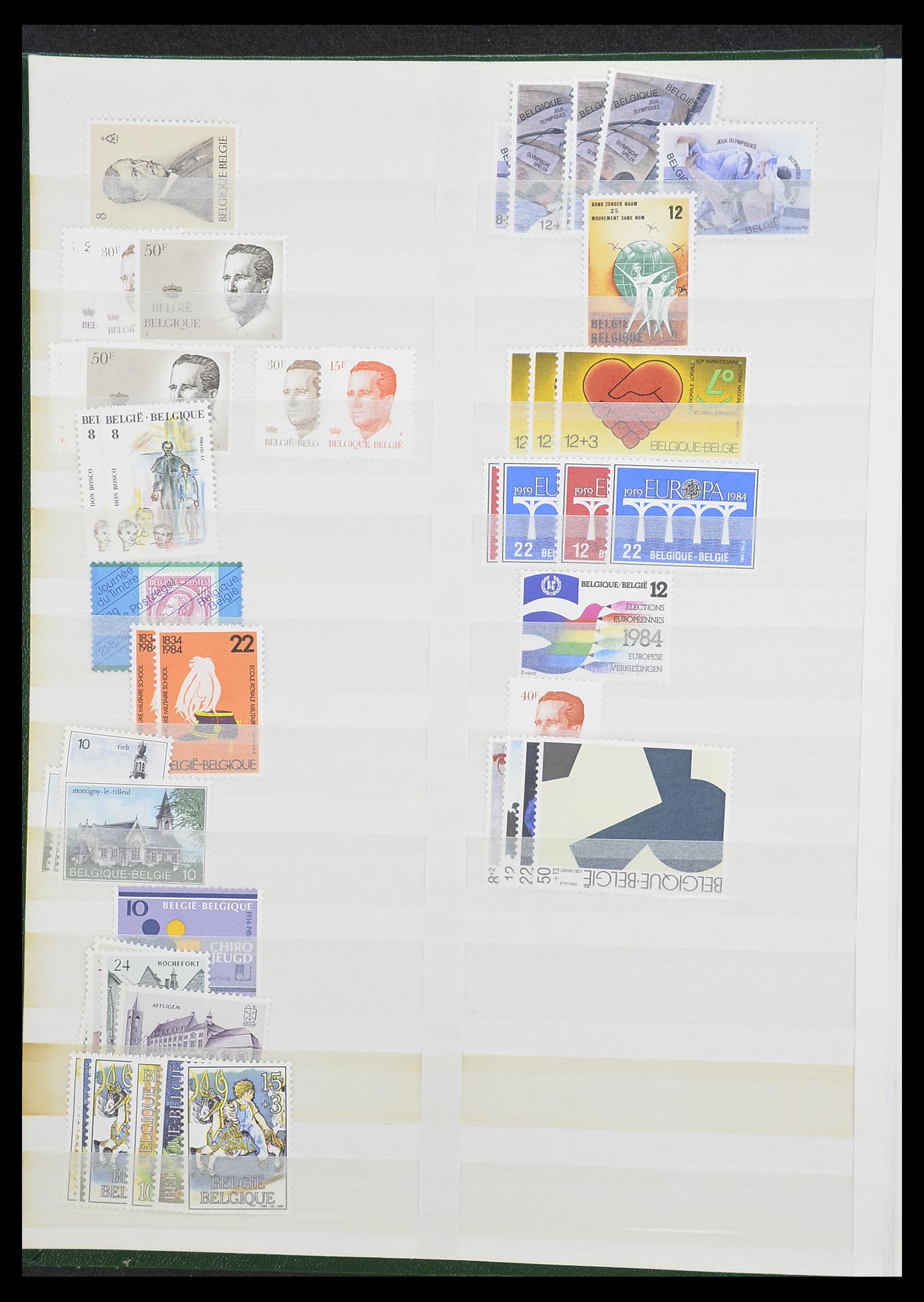 33874 060 - Postzegelverzameling 33874 België 1973-2004.