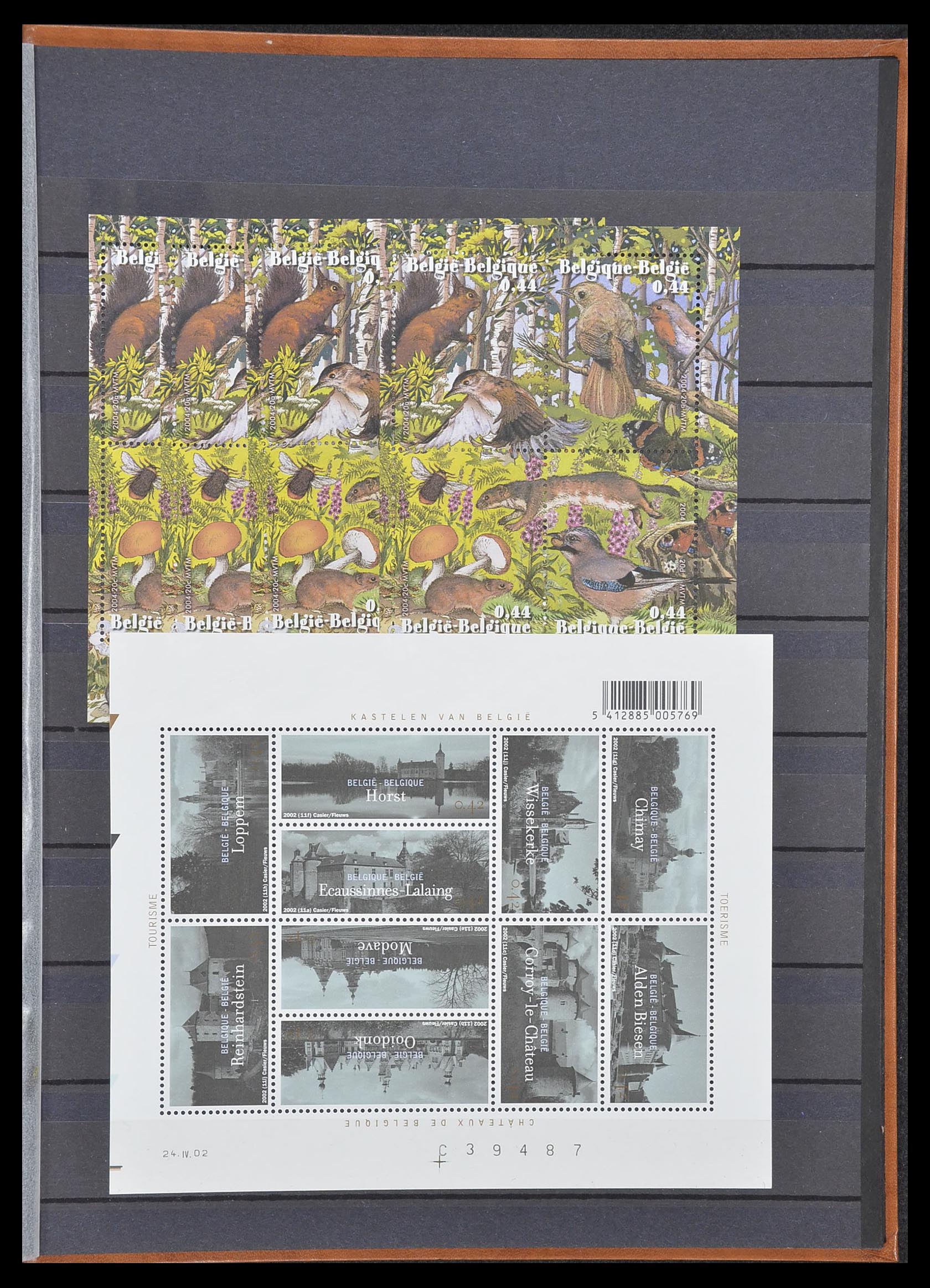 33874 145 - Postzegelverzameling 33874 België 1973-2004.