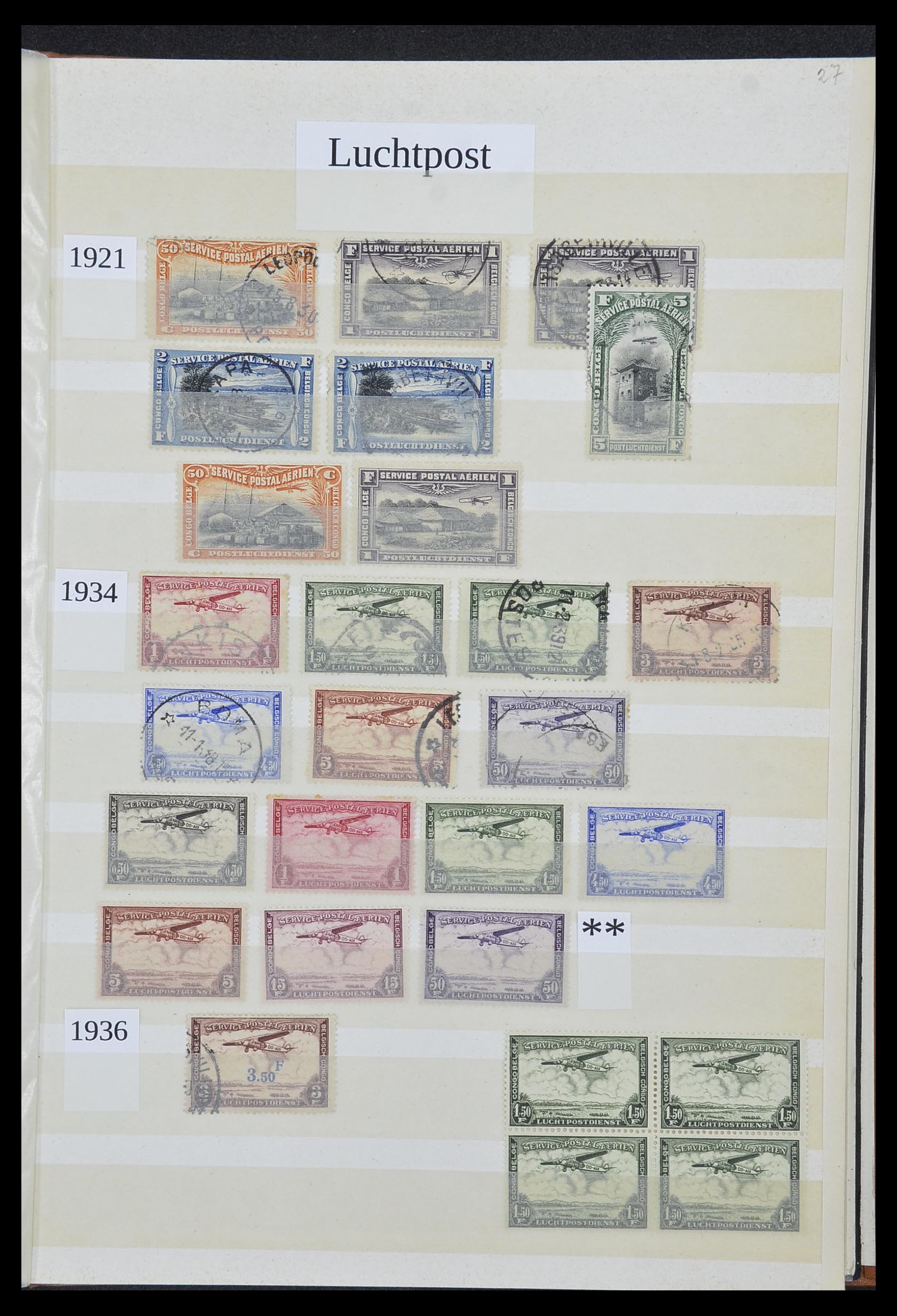 33875 027 - Postzegelverzameling 33875 Europa.